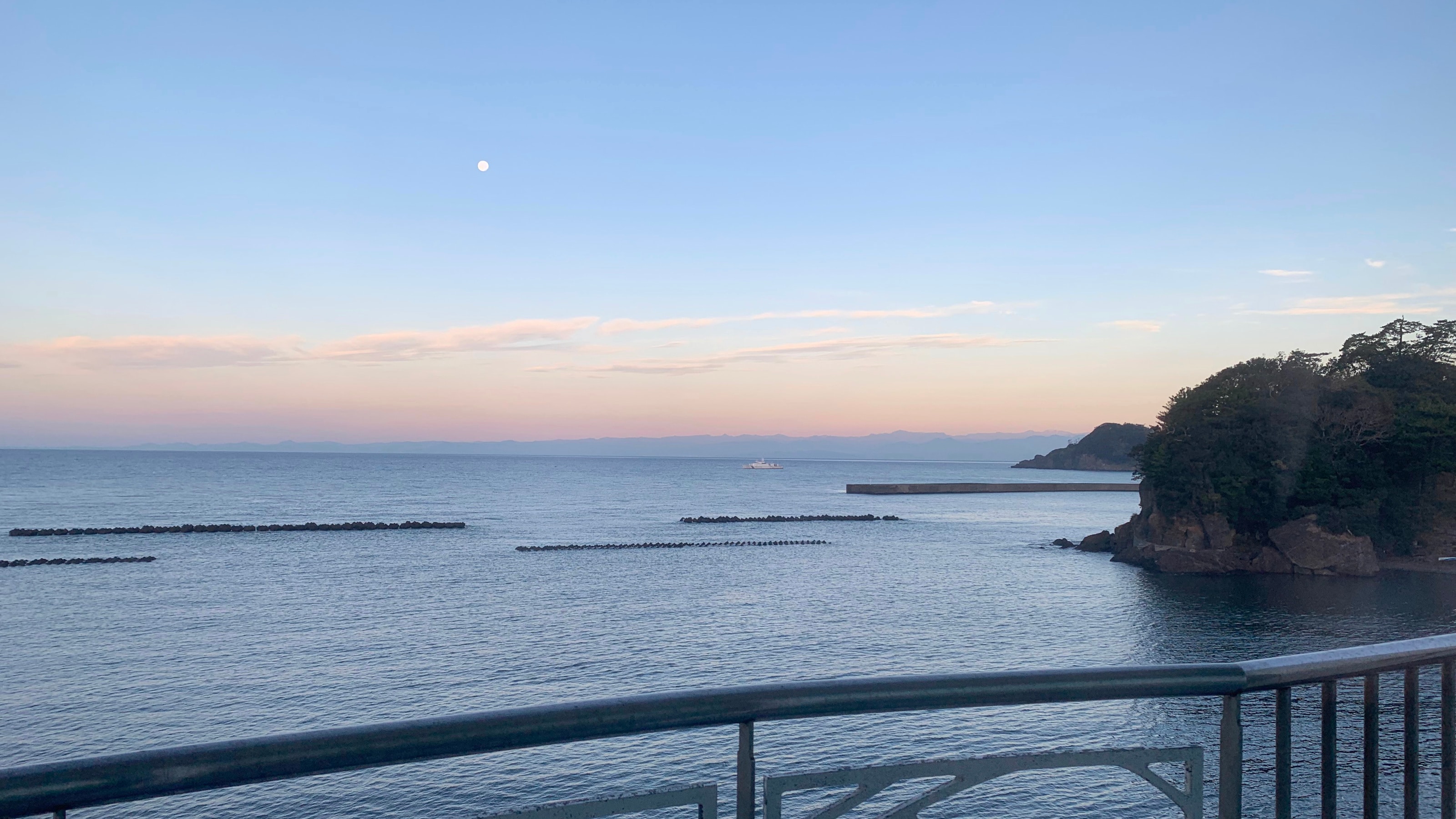 View of Matsuzaki Bay (Suruga Bay) from the room