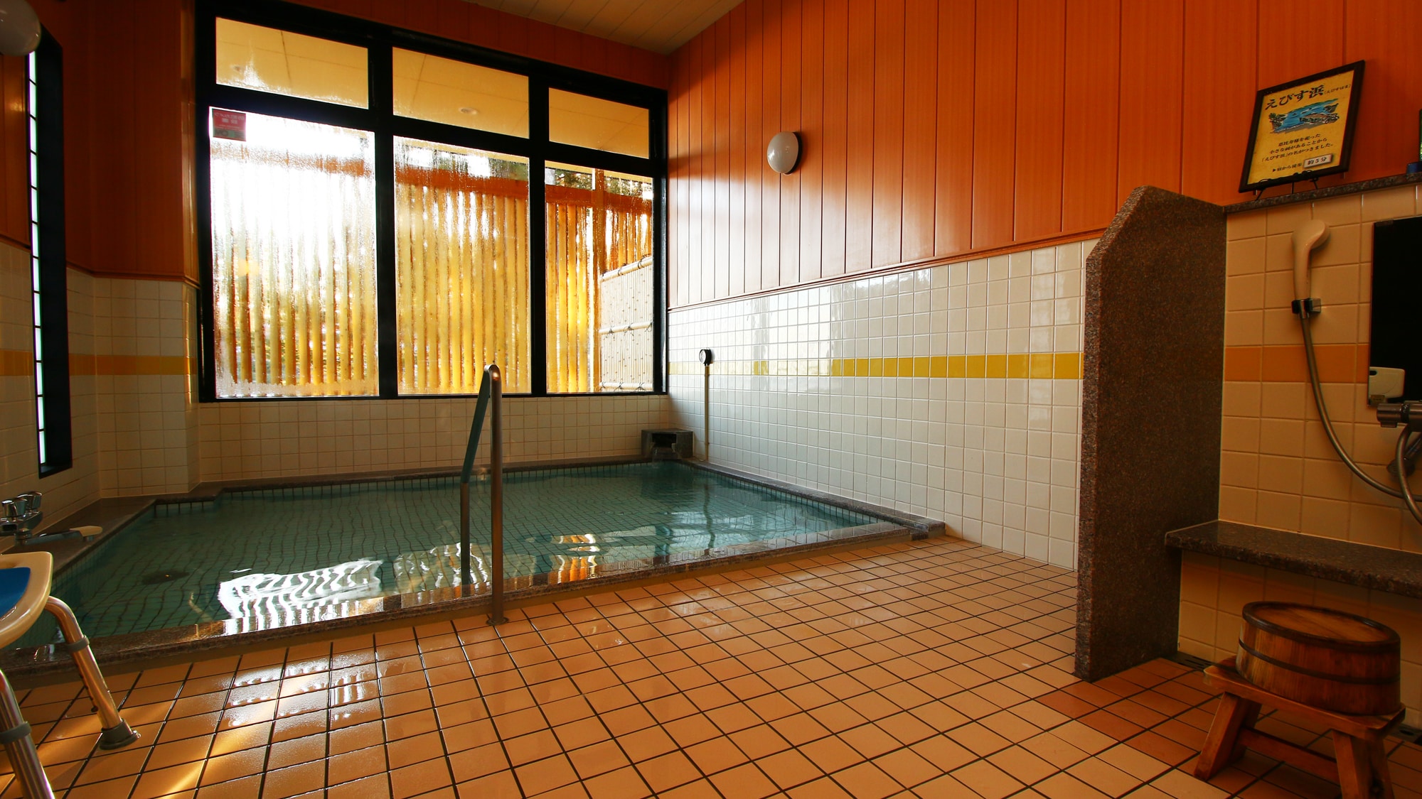#Indoor bath: A spacious bathtub! Stretch your legs and relax ♪