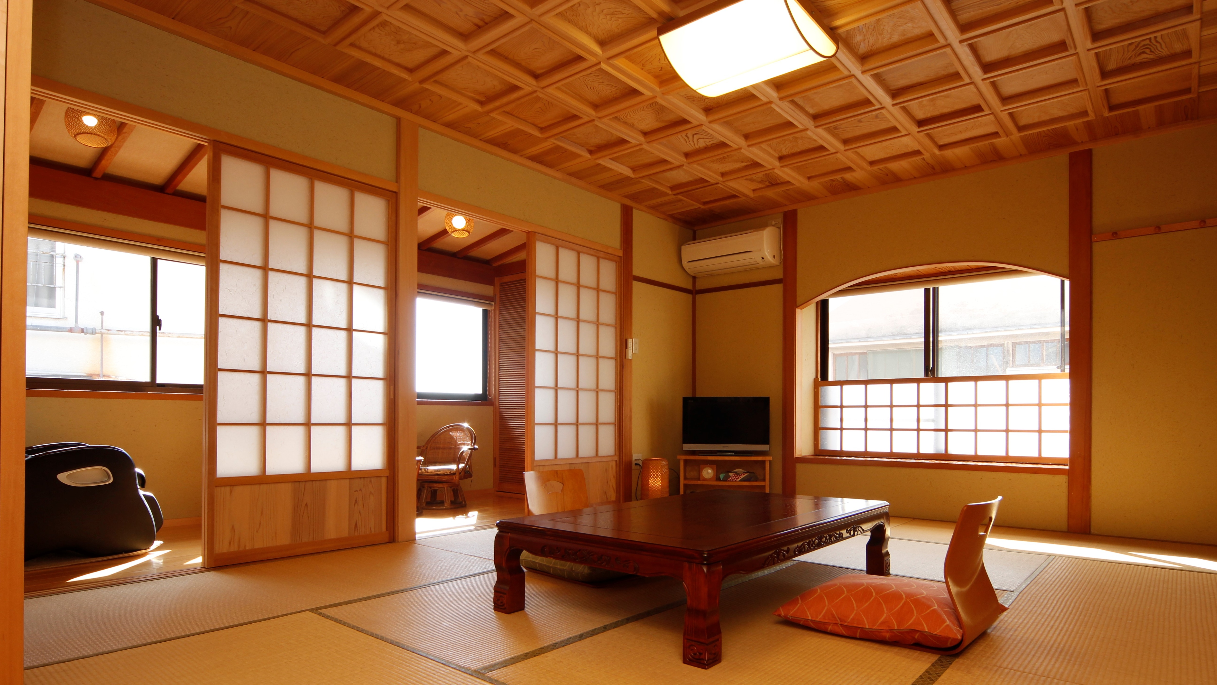 Room example A (with toilet washbasin massage chair)