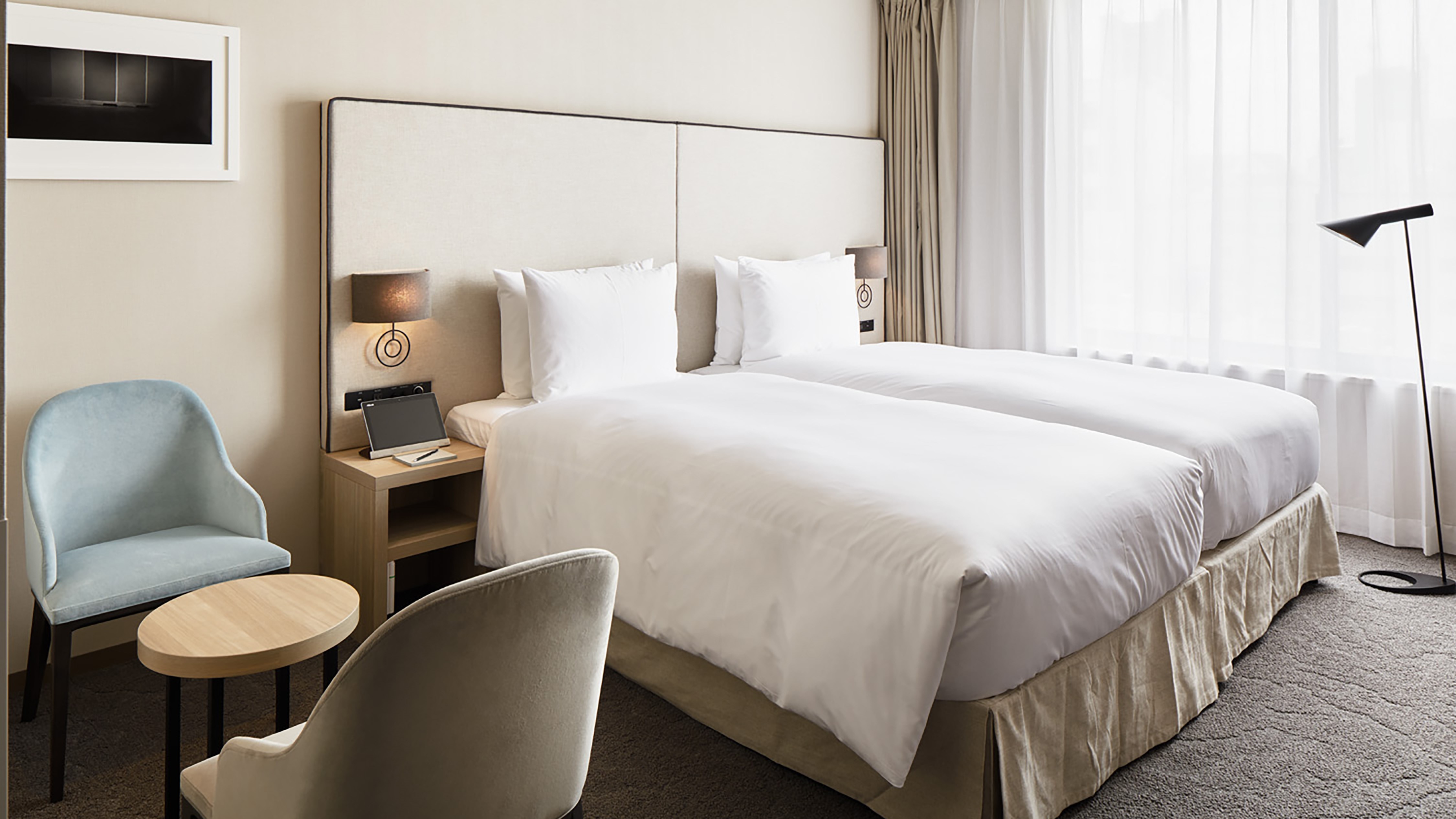 Twin (with bathtub, 26m², bed width 105cm)