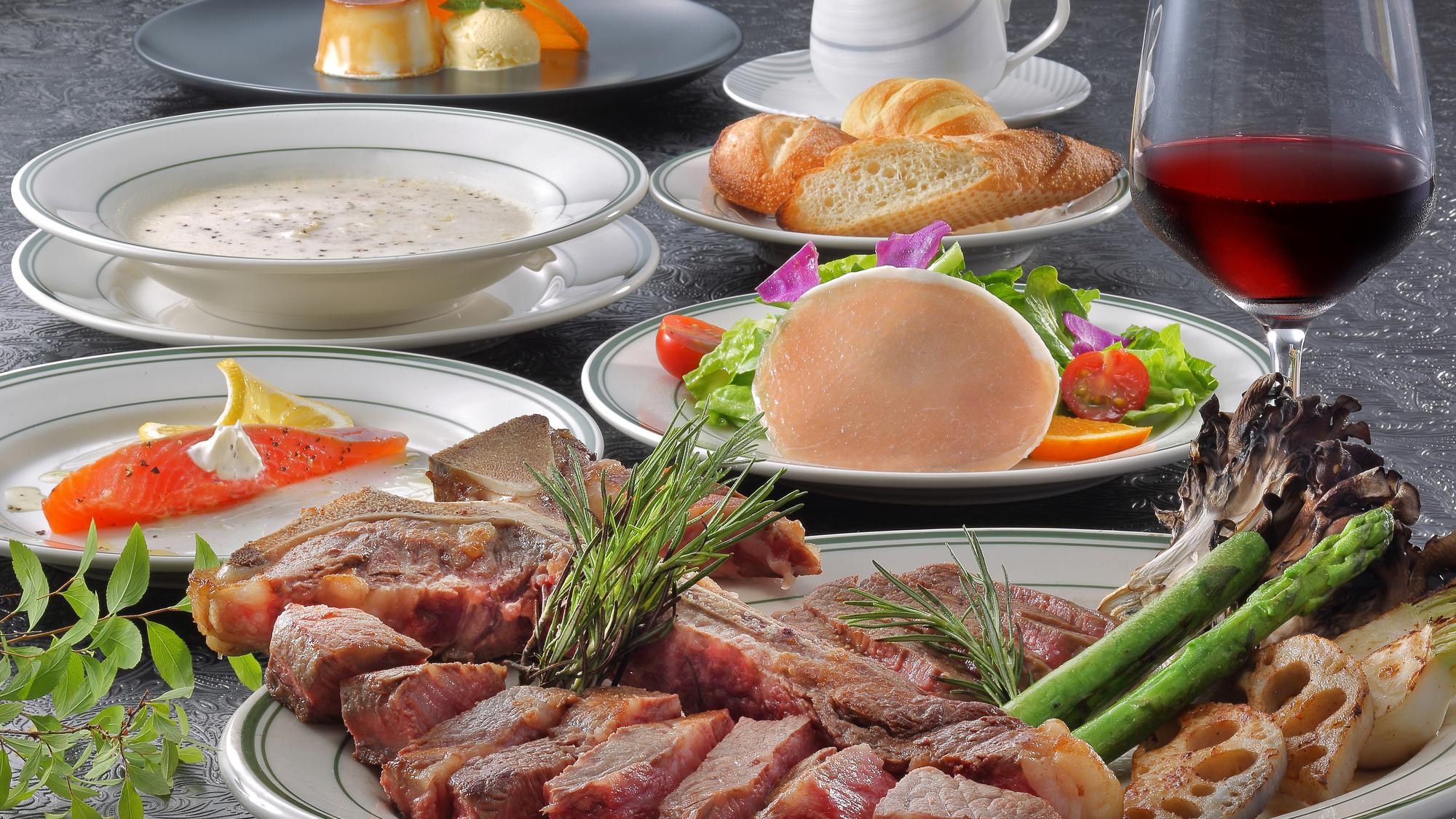 "Joushu Beef" Sirloin Steak on the Bone (drinks not included)