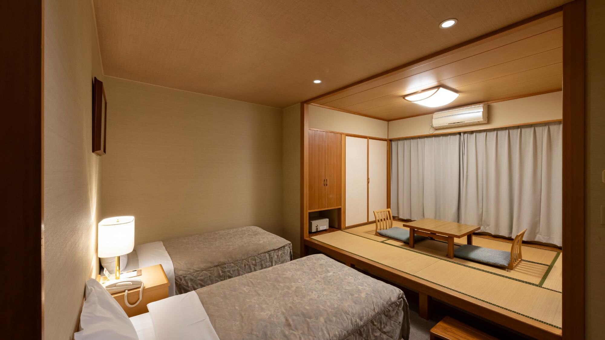 [Corner room Japanese-Western style room] 〇 Non-smoking room 〇