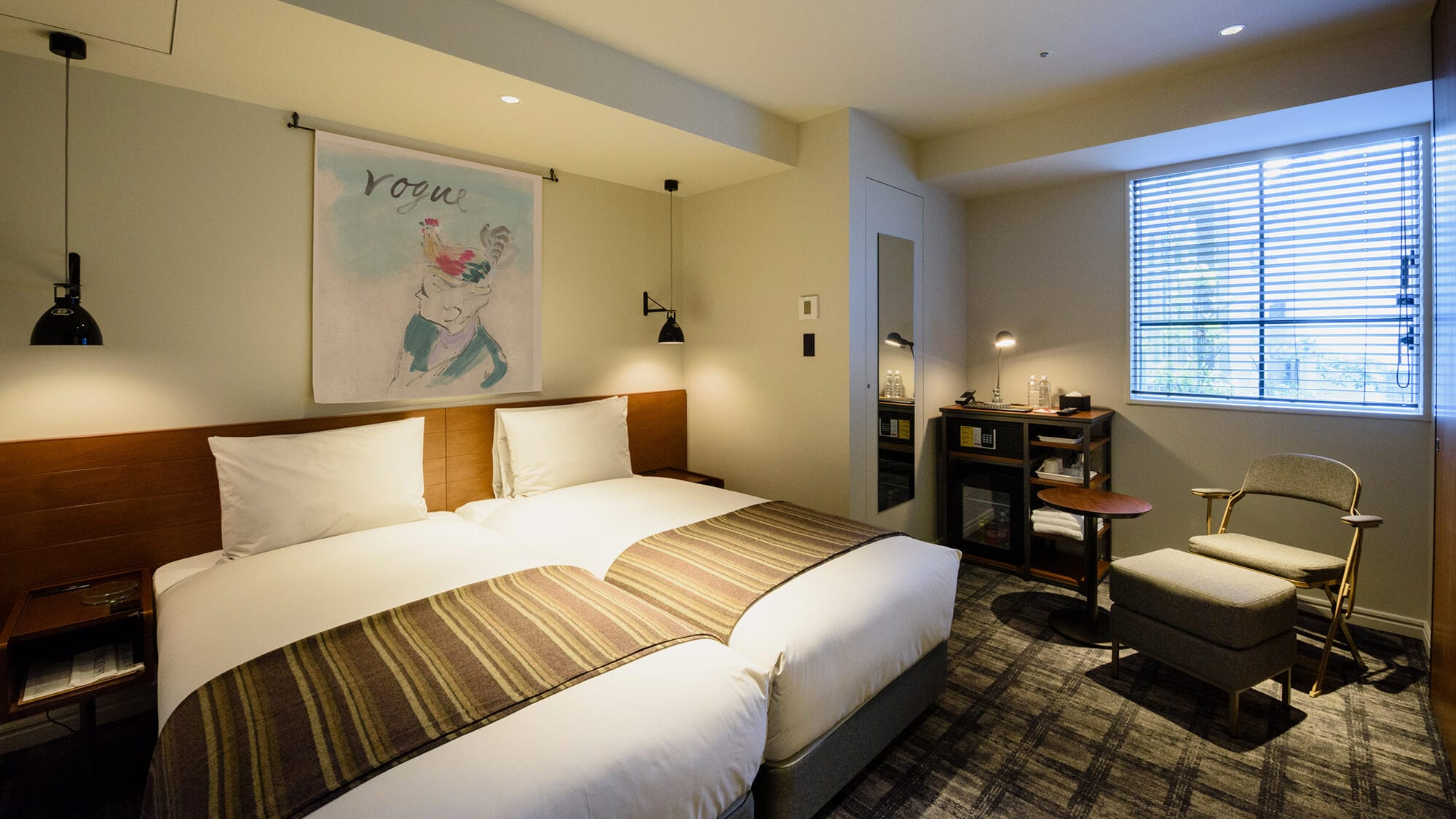 Universal Twin (22.30㎡) Bed width 100cm
