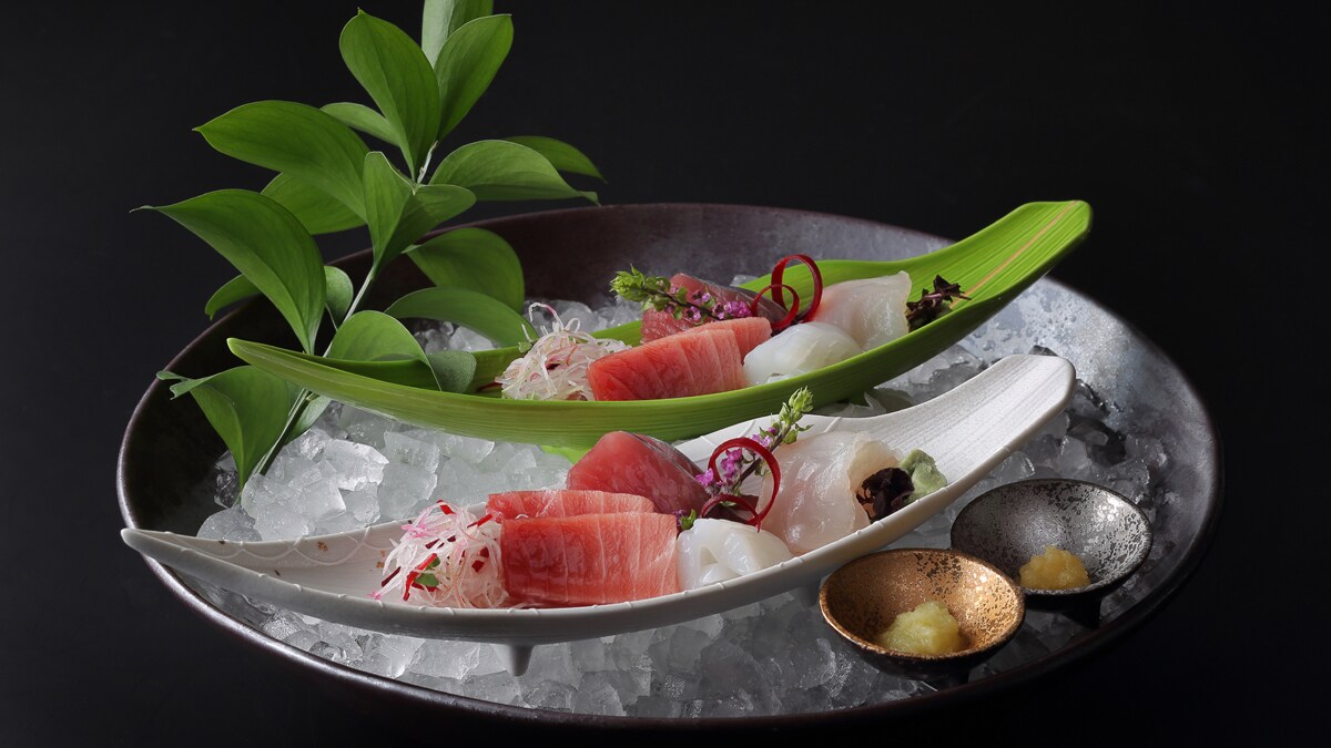 Seasonal Sashimi: Dinner Example