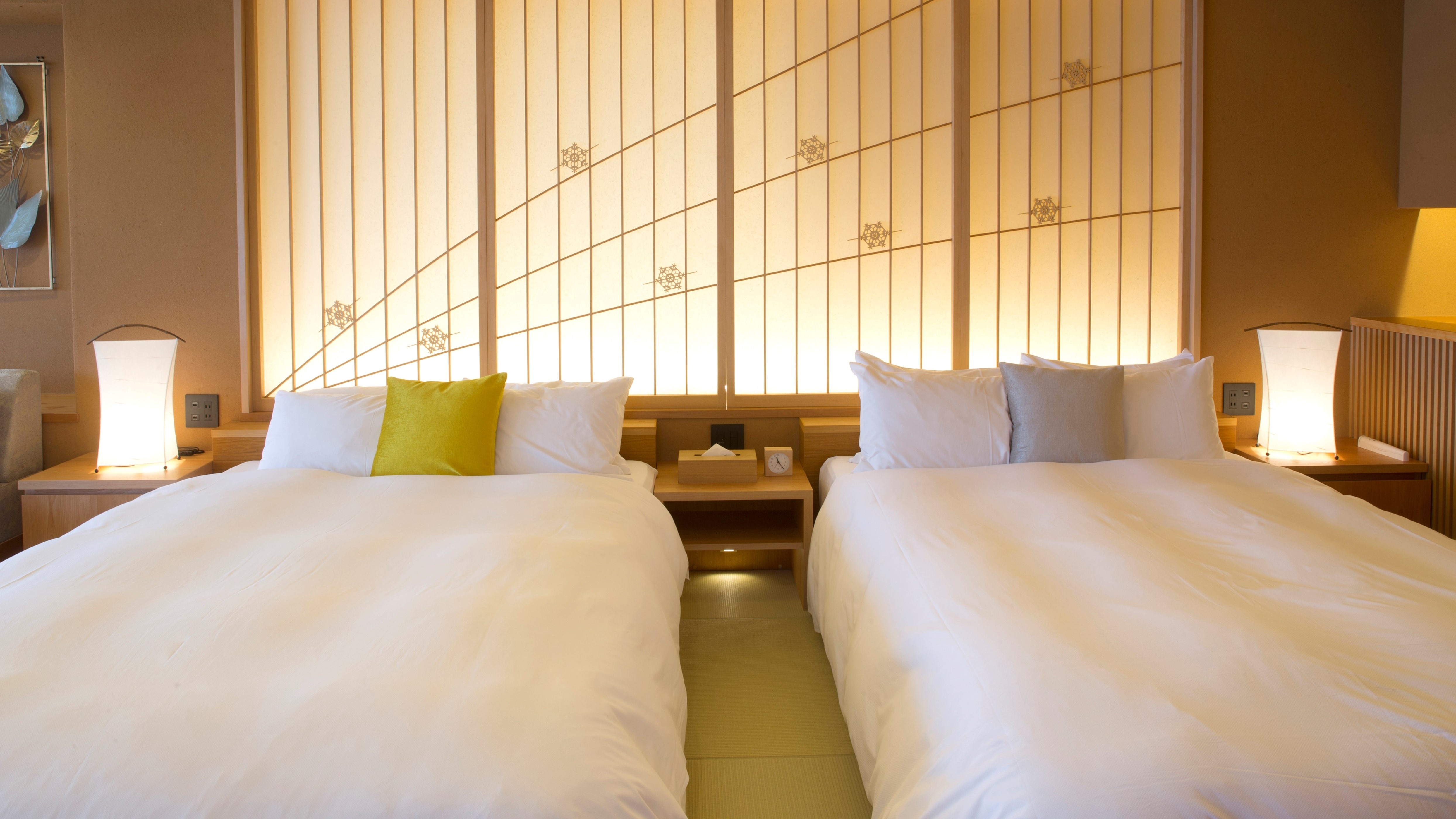 Suite Premium Lantai 12 [Kissho] 105㎡ (lengkap dengan tempat tidur ganda Simmons)