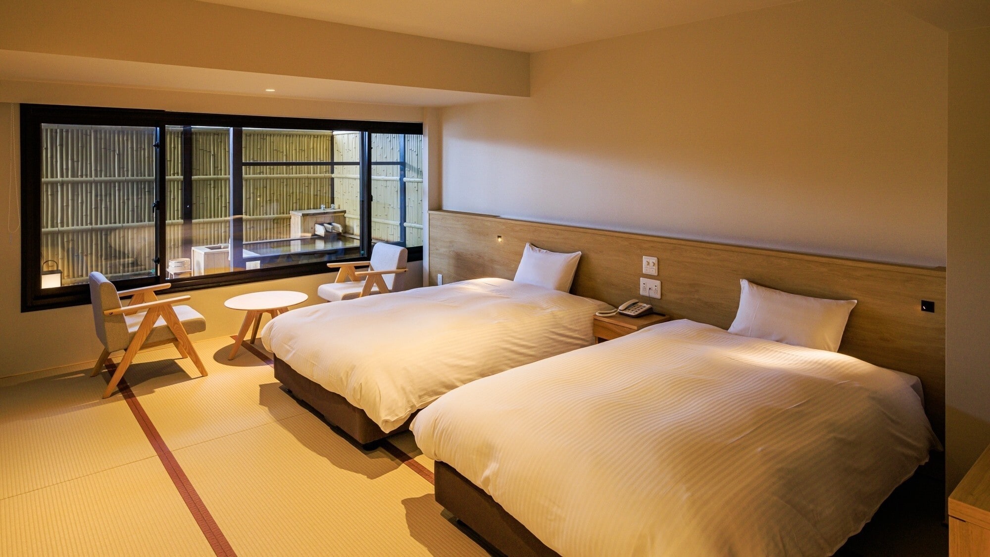 2025NEW [Modern Japanese-style room with open-air bath (hot spring/red bath)]