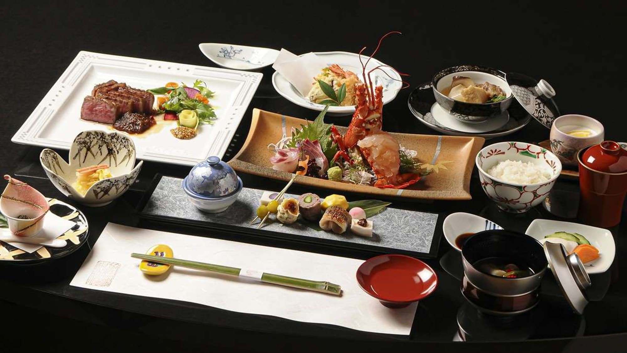 Masakan / contoh kaiseki sepenuh hati