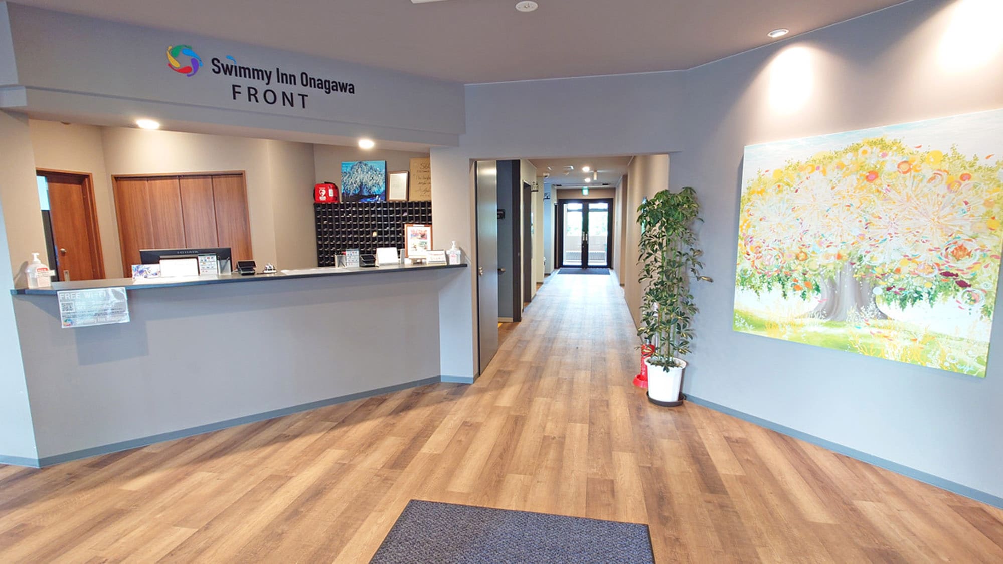 [Front Desk] Welcome to Swimmy Inn Onagawa