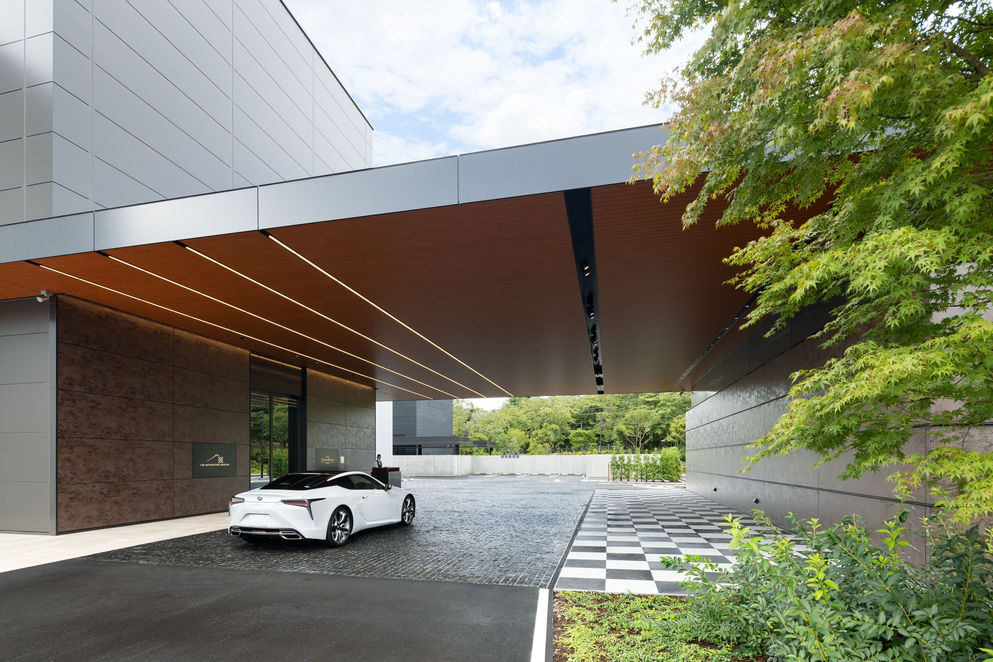 Main entrance daytime