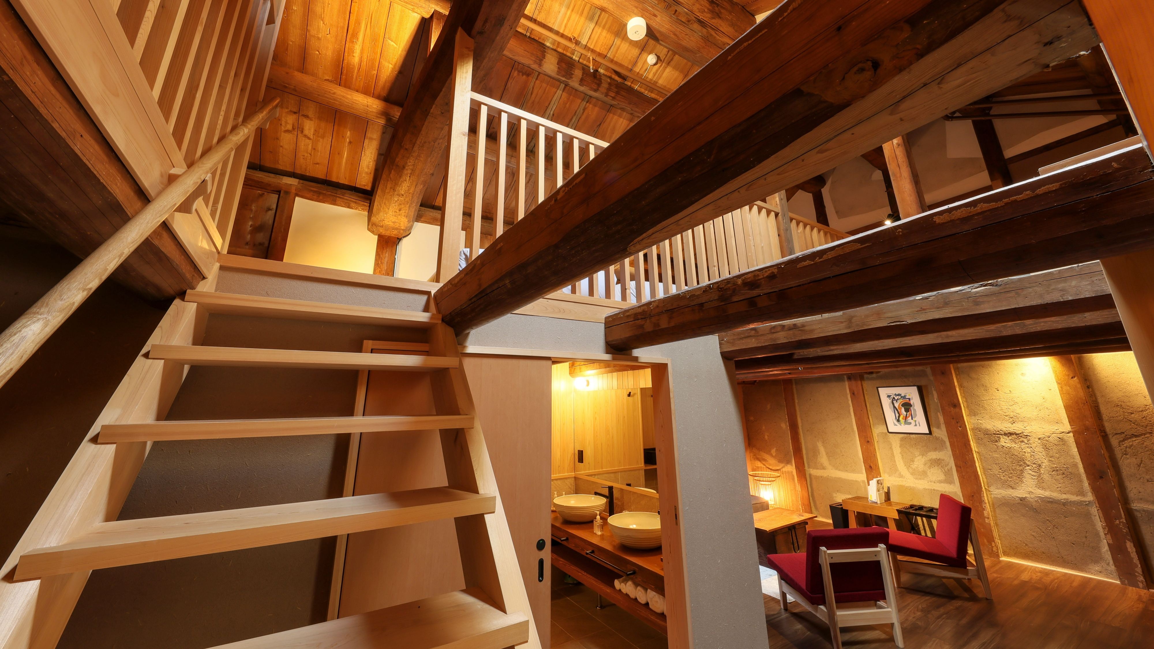 ■HASE (64 square meters/5 people capacity/1st floor living room/2nd floor bedroom)