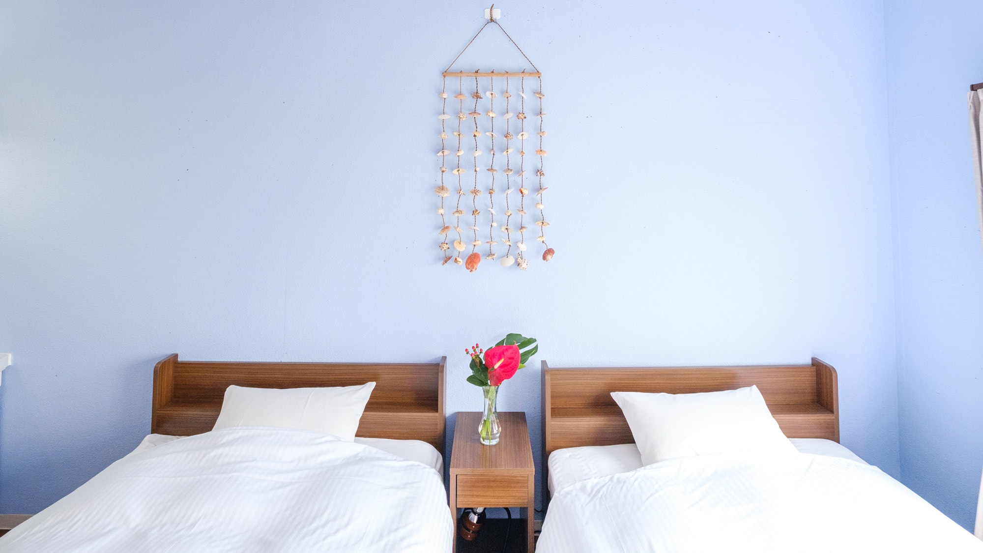 Semi-double bed 120 cm wide 2 units ◎ You can relax comfortably ♪