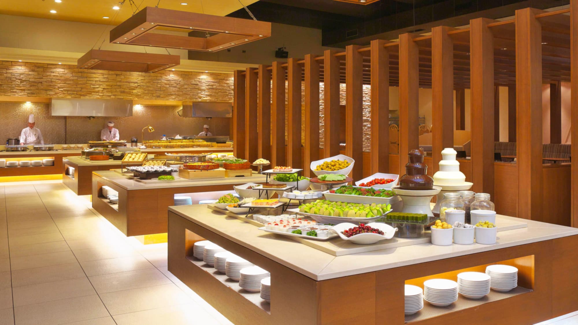 [Main Dining Forest Garden] Buffet with a wide variety of menus