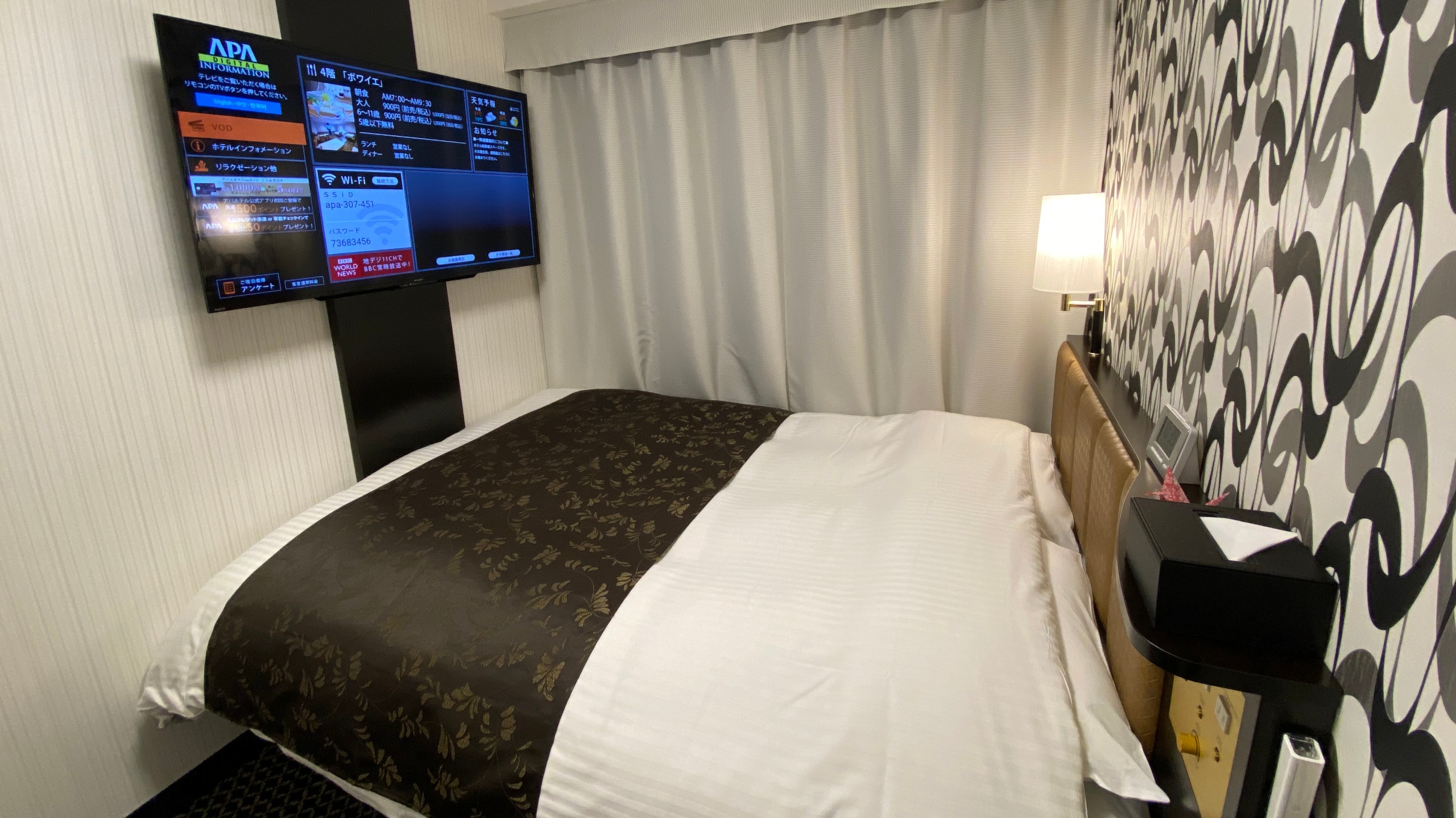 客房（双人床）10m² / 1张床（宽140cm）