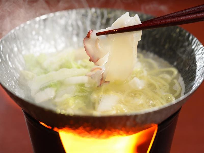 Octopus shabu-shabu