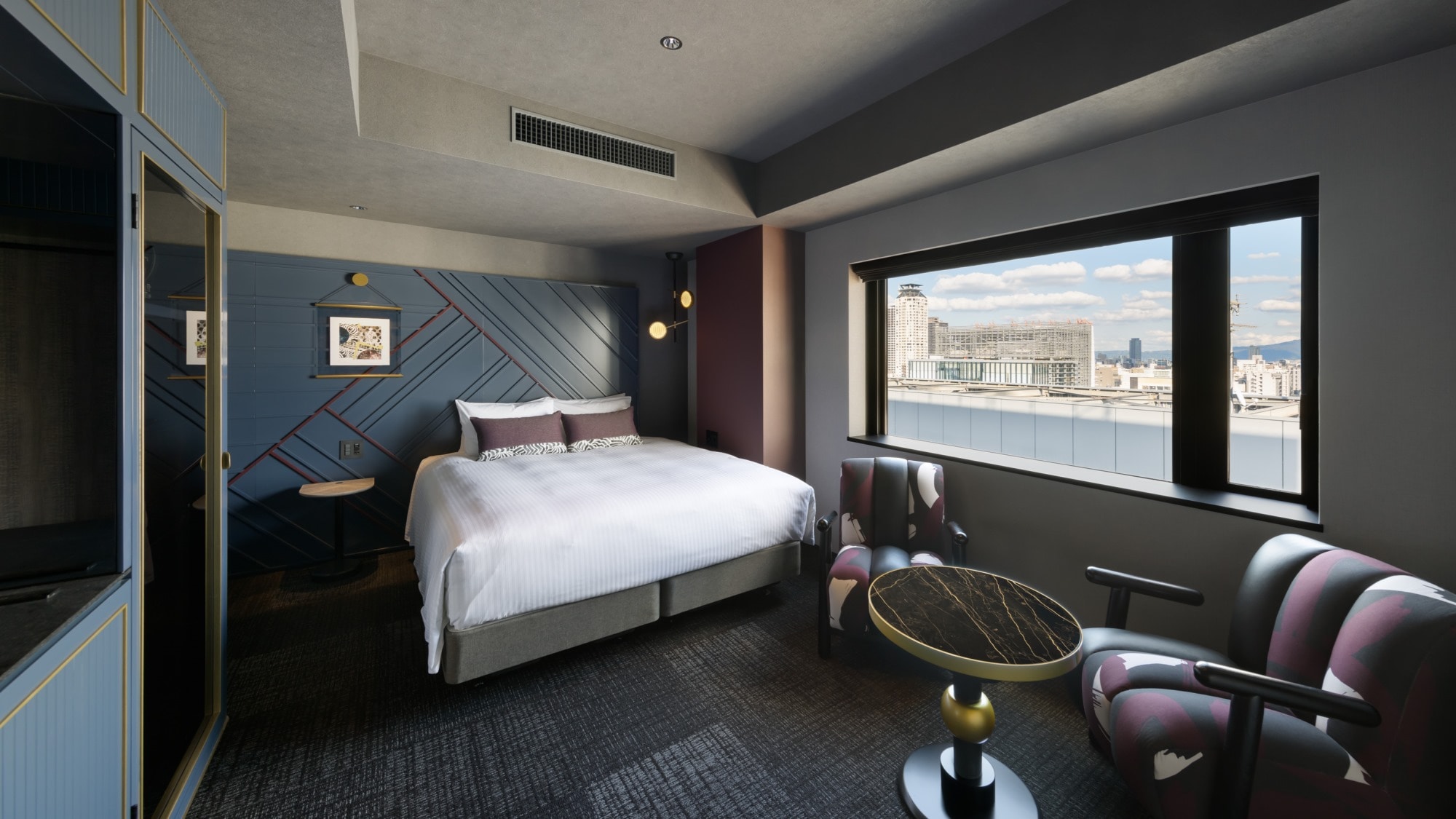 ◆Privilege Queen Living｜Higher floors guaranteed above 14th floor & Privilege room benefits included