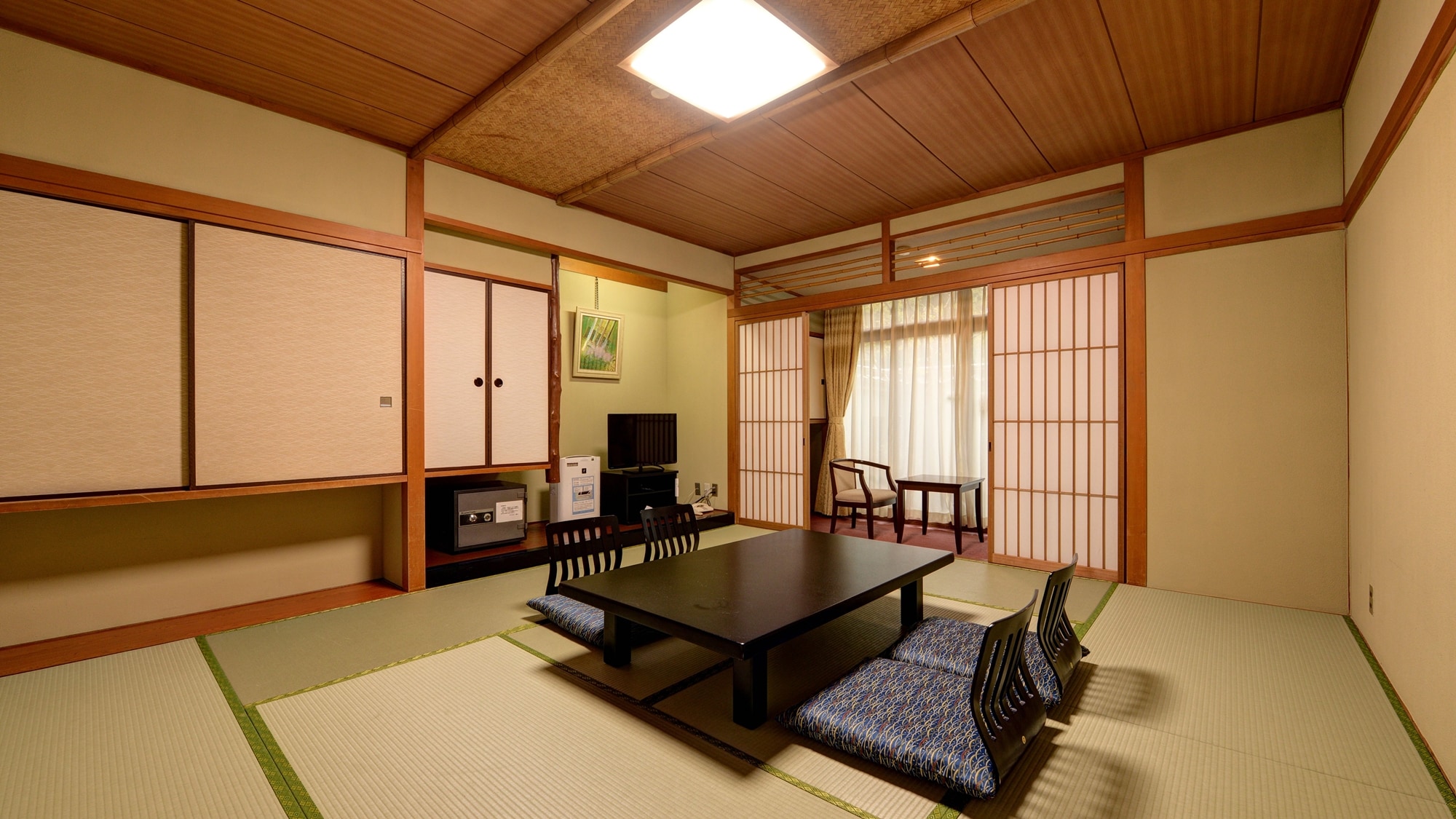 * [Japanese-style room 10 tatami mats (East building)] Bath and toilet with washing machine