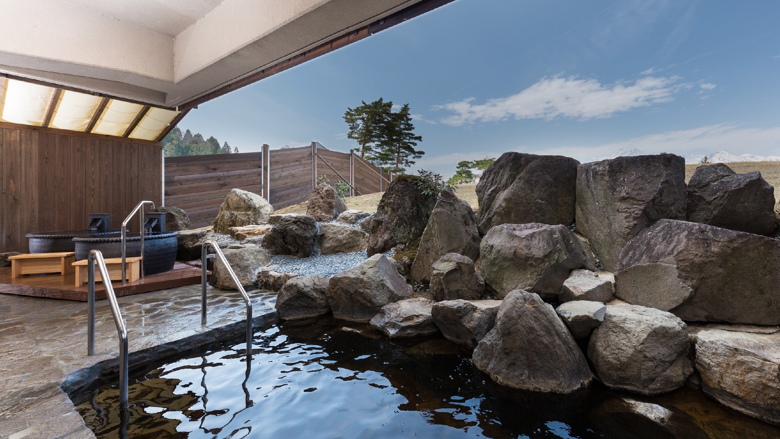 Large communal bath