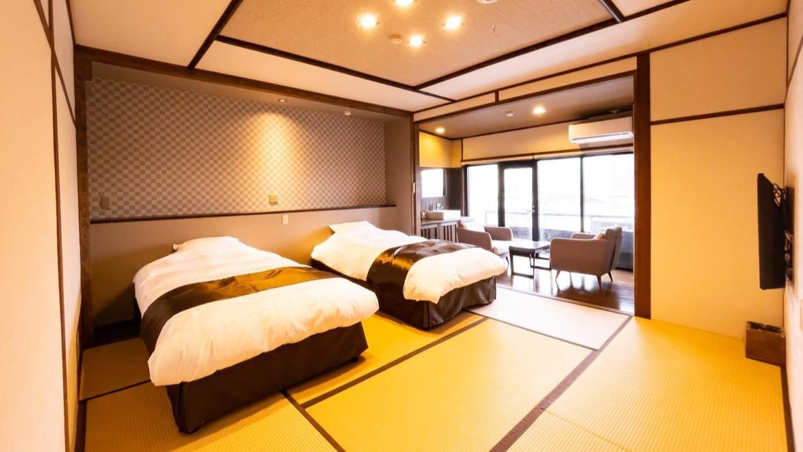 3rd floor Japanese modern bed room with good view