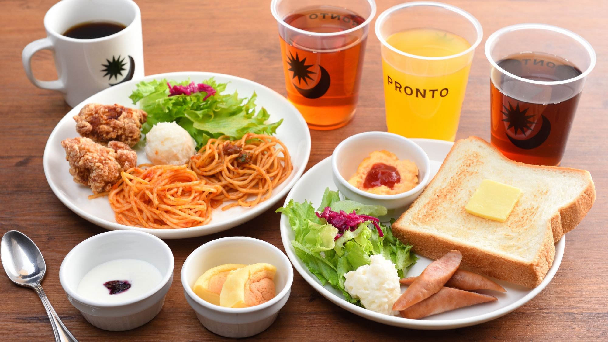 Free light breakfast service