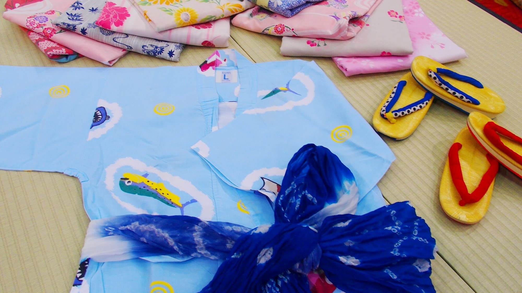 [Children's yukata] We have cute yukatas for children.