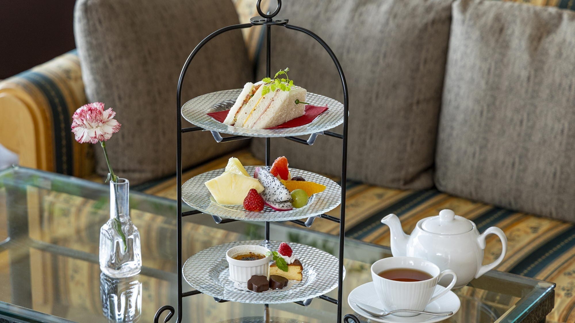 ◆클럽 라운지｜간식 플레이트(데이 타임) ※사진은 일례