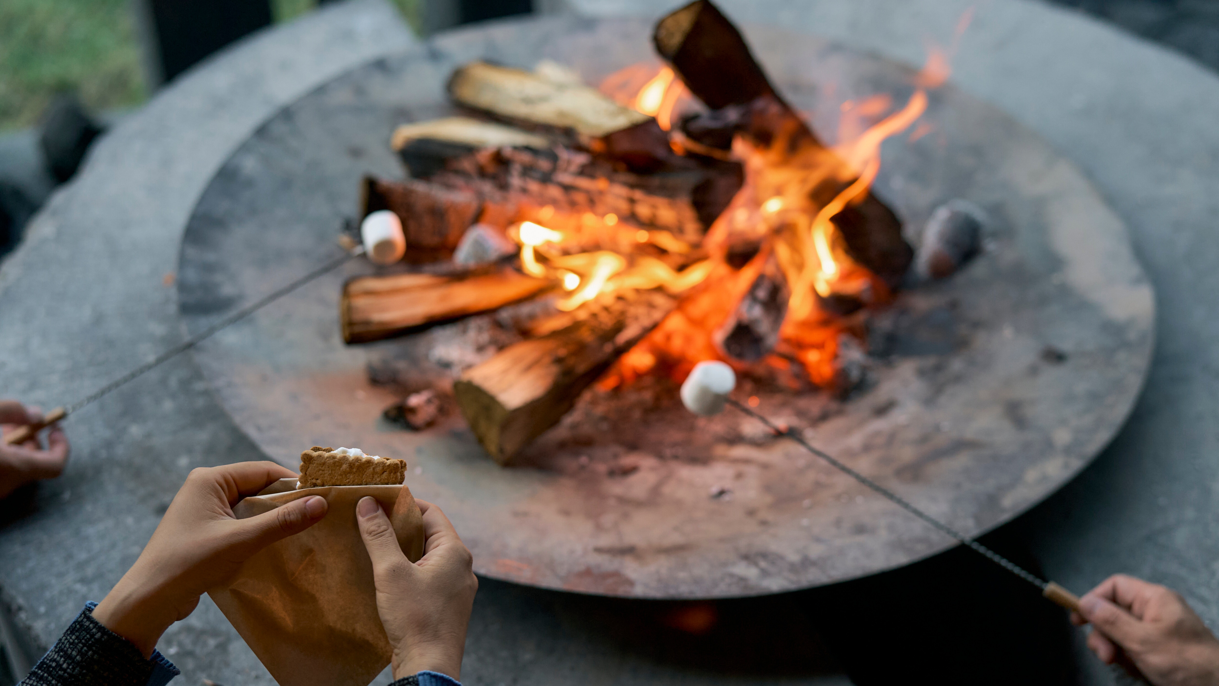 You can also enjoy s'mores on the bonfire deck.