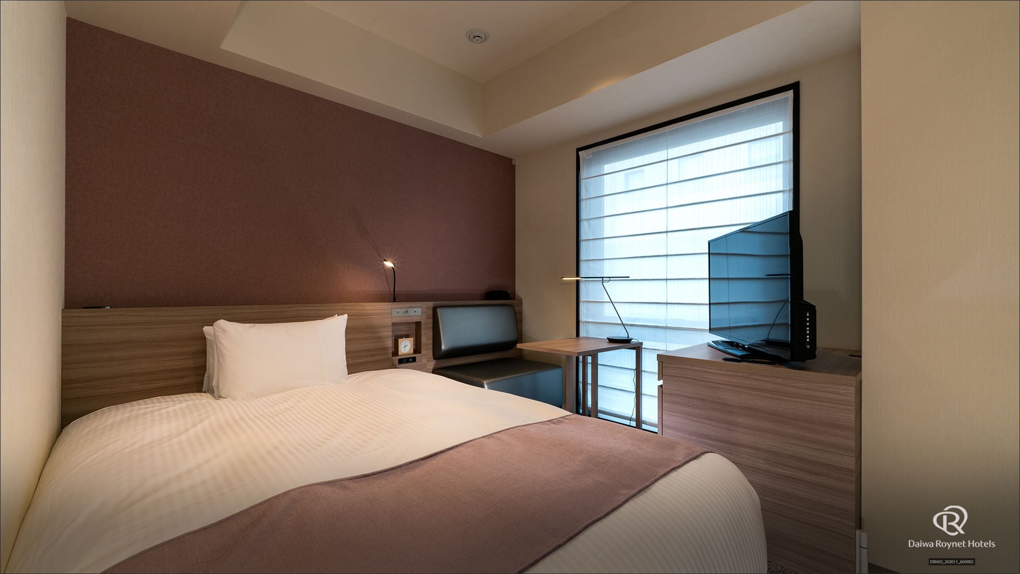 Standard double room [women only] 13㎡, bed width 140cm