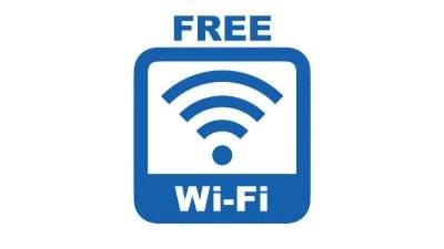 WiFi is available throughout the building without a password