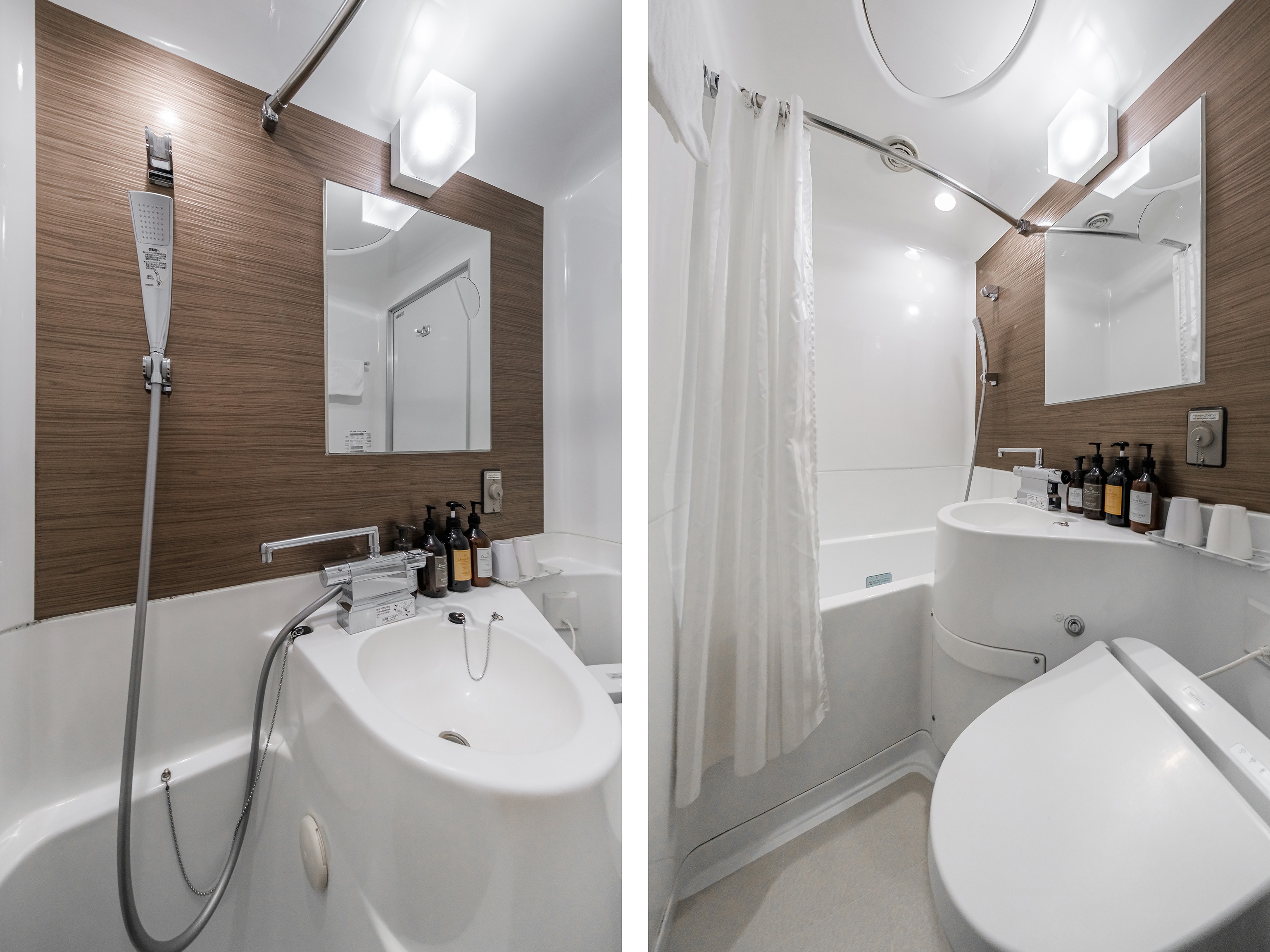 Bath and toilet