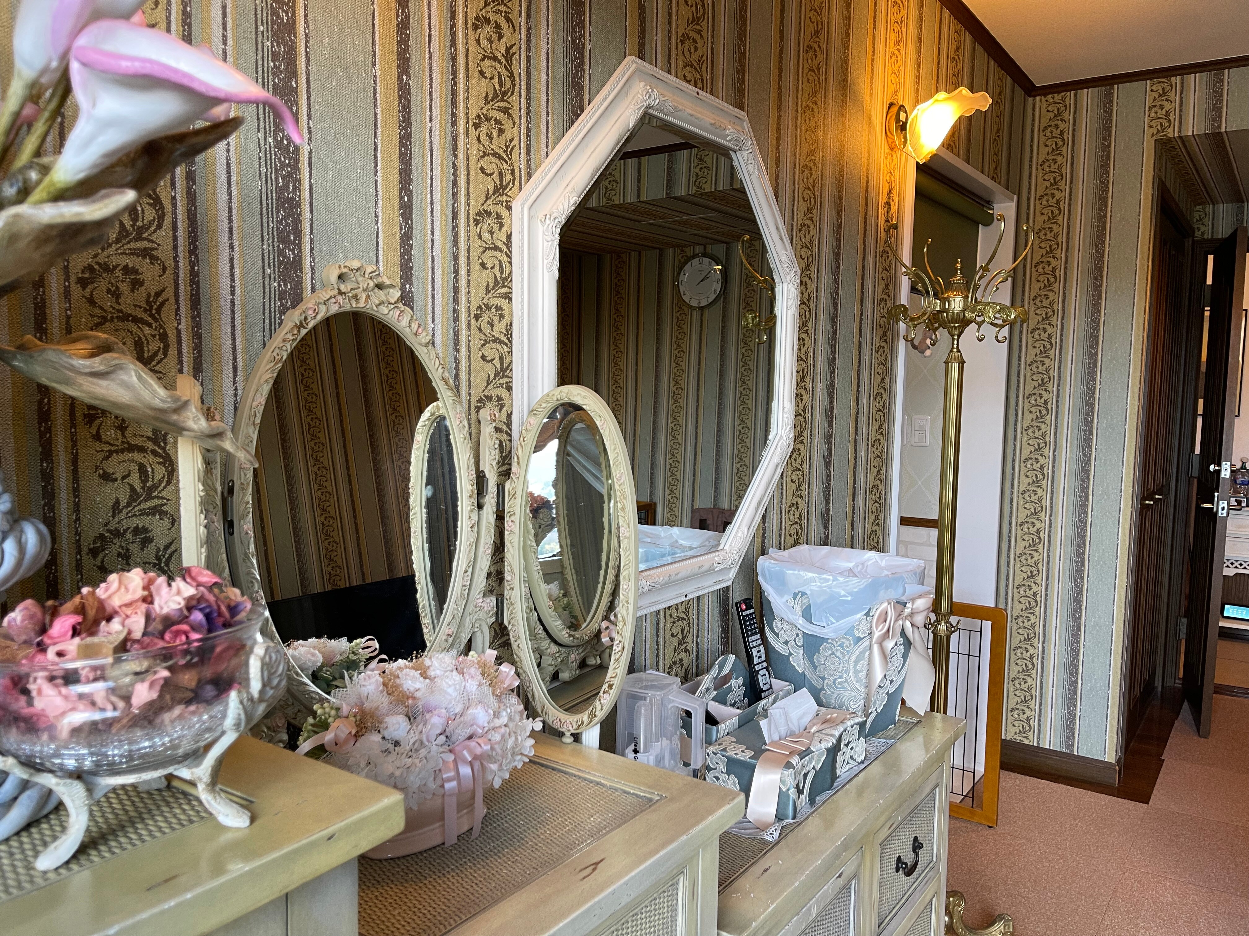 ■The room has a European style.