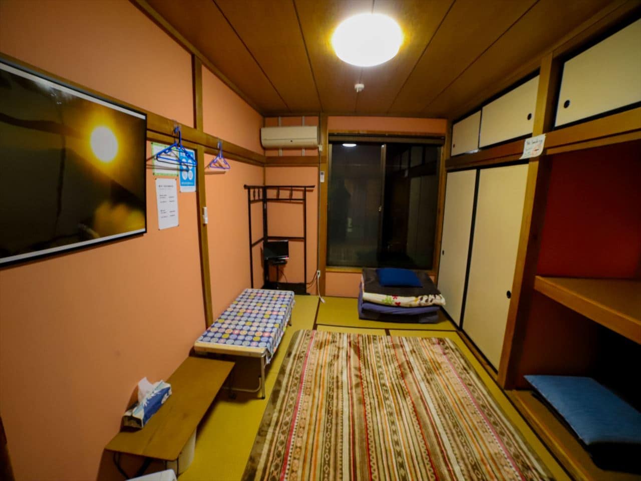 Japanese-style room on the 2nd floor of the main building, a private room for one person