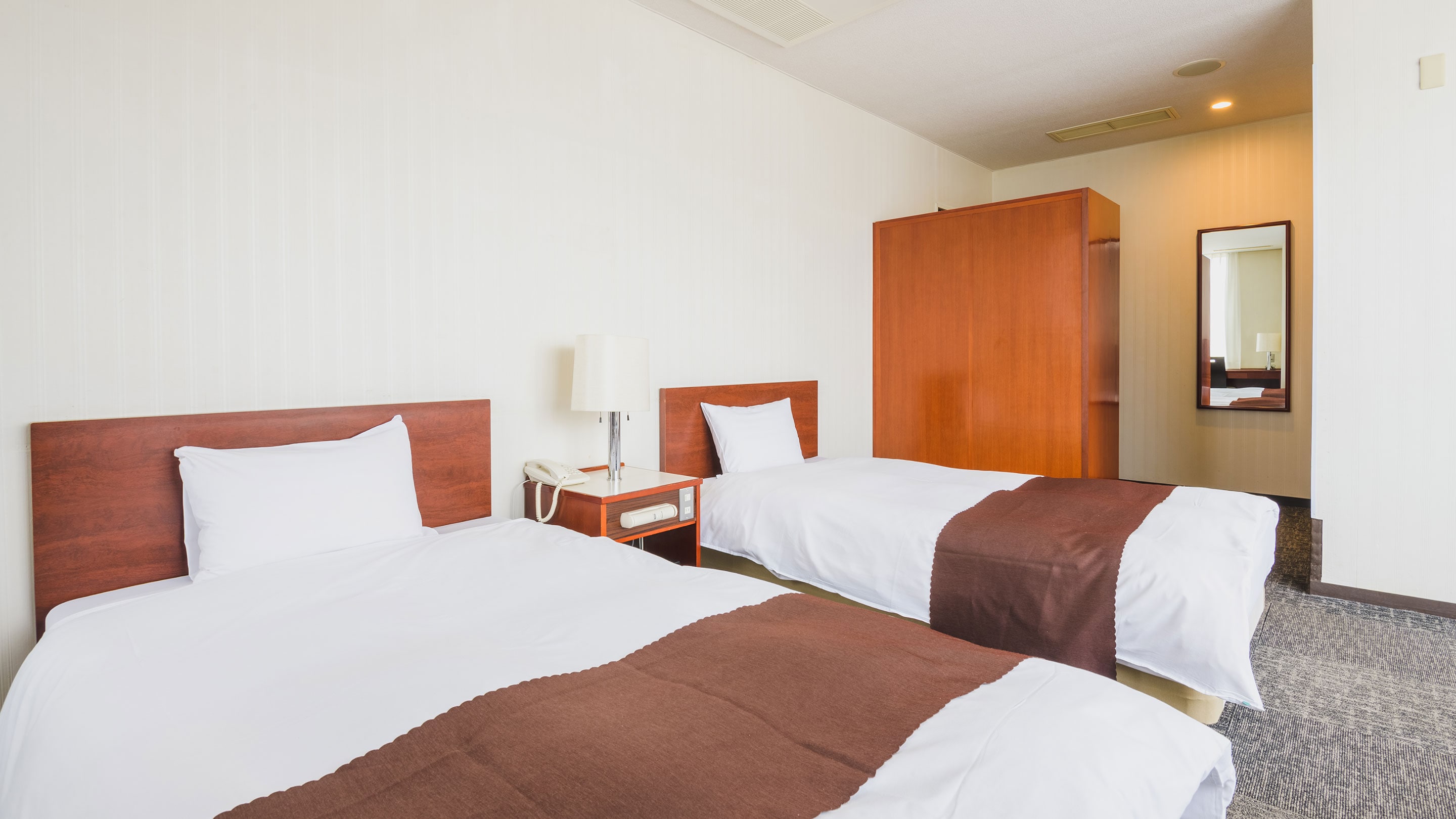 [Non-smoking] Standard twin room with indoor bath (Annex) *Image