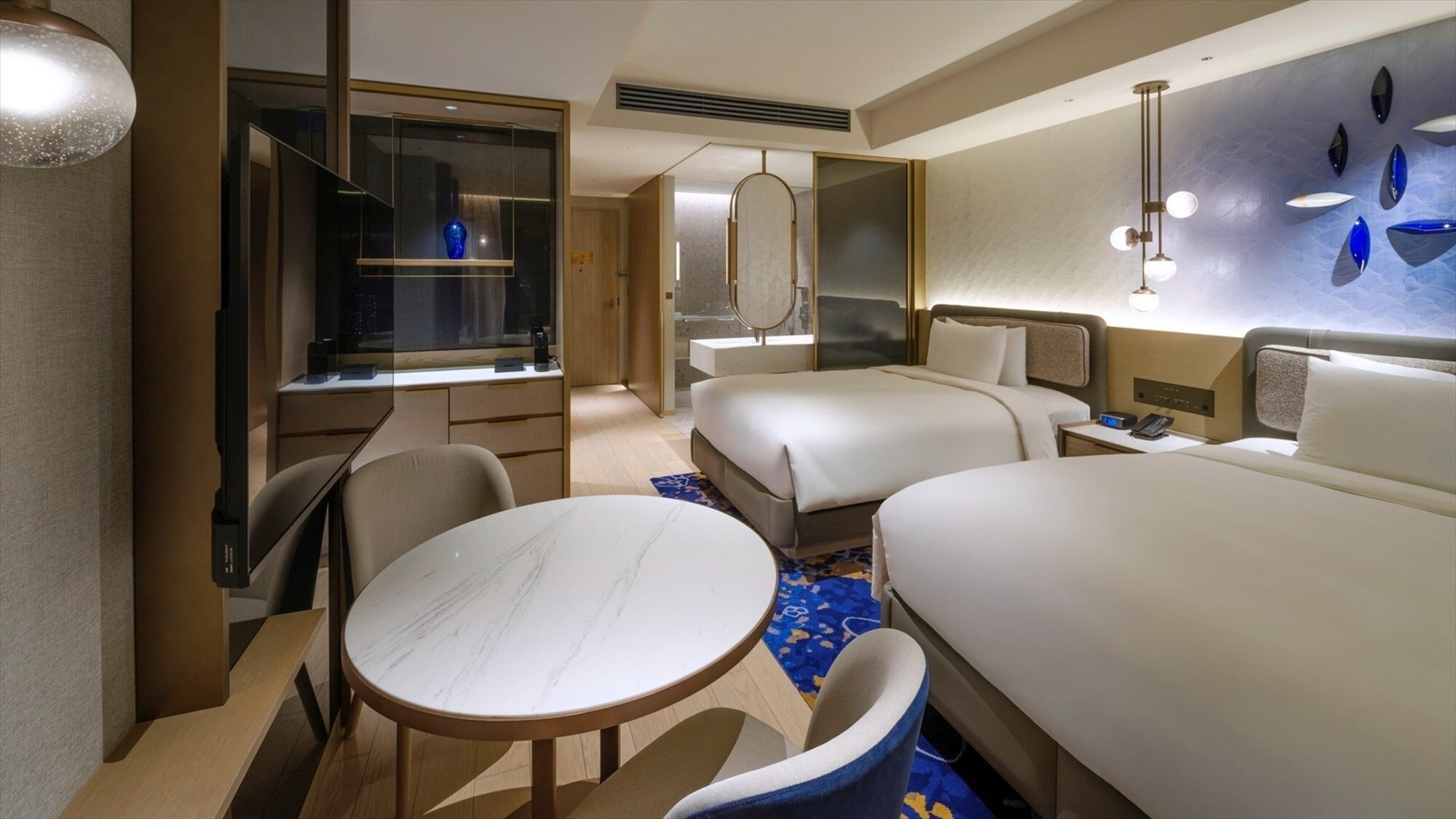 ห้องมาตรฐาน 2 เตียงคู่ วิวเมือง