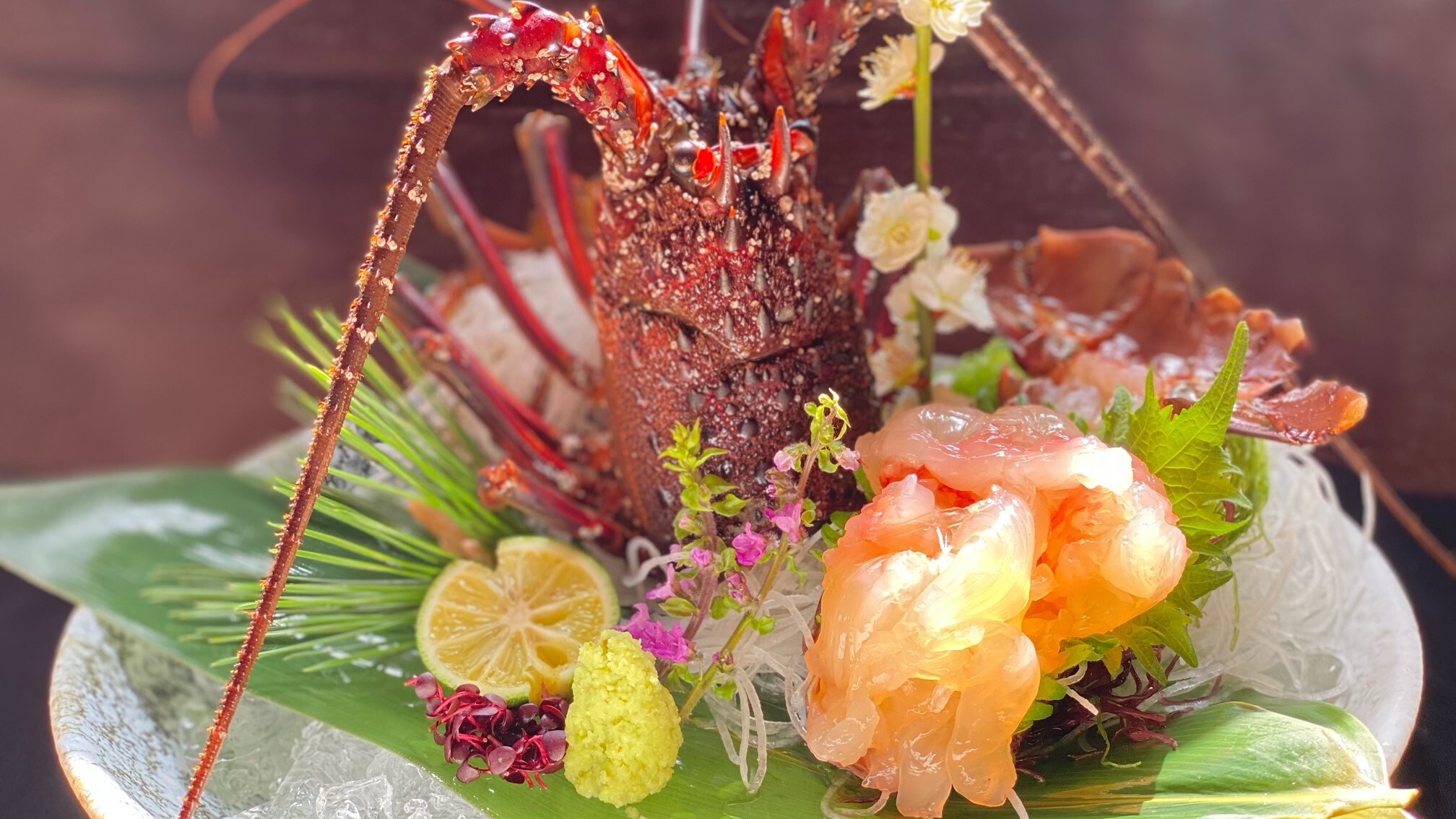 Lobster sashimi