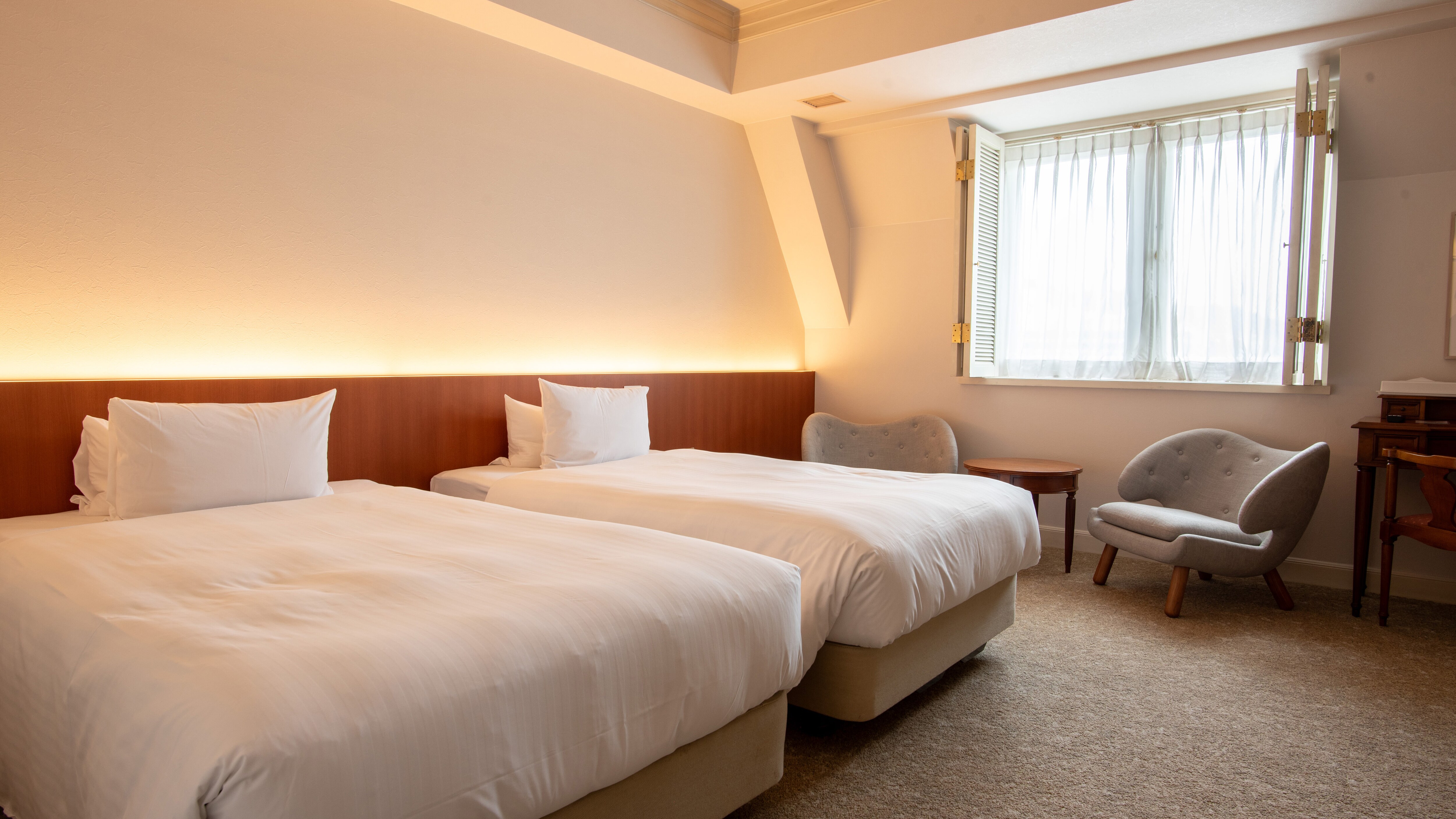 Standard twin/No terrace/Top floor/View available