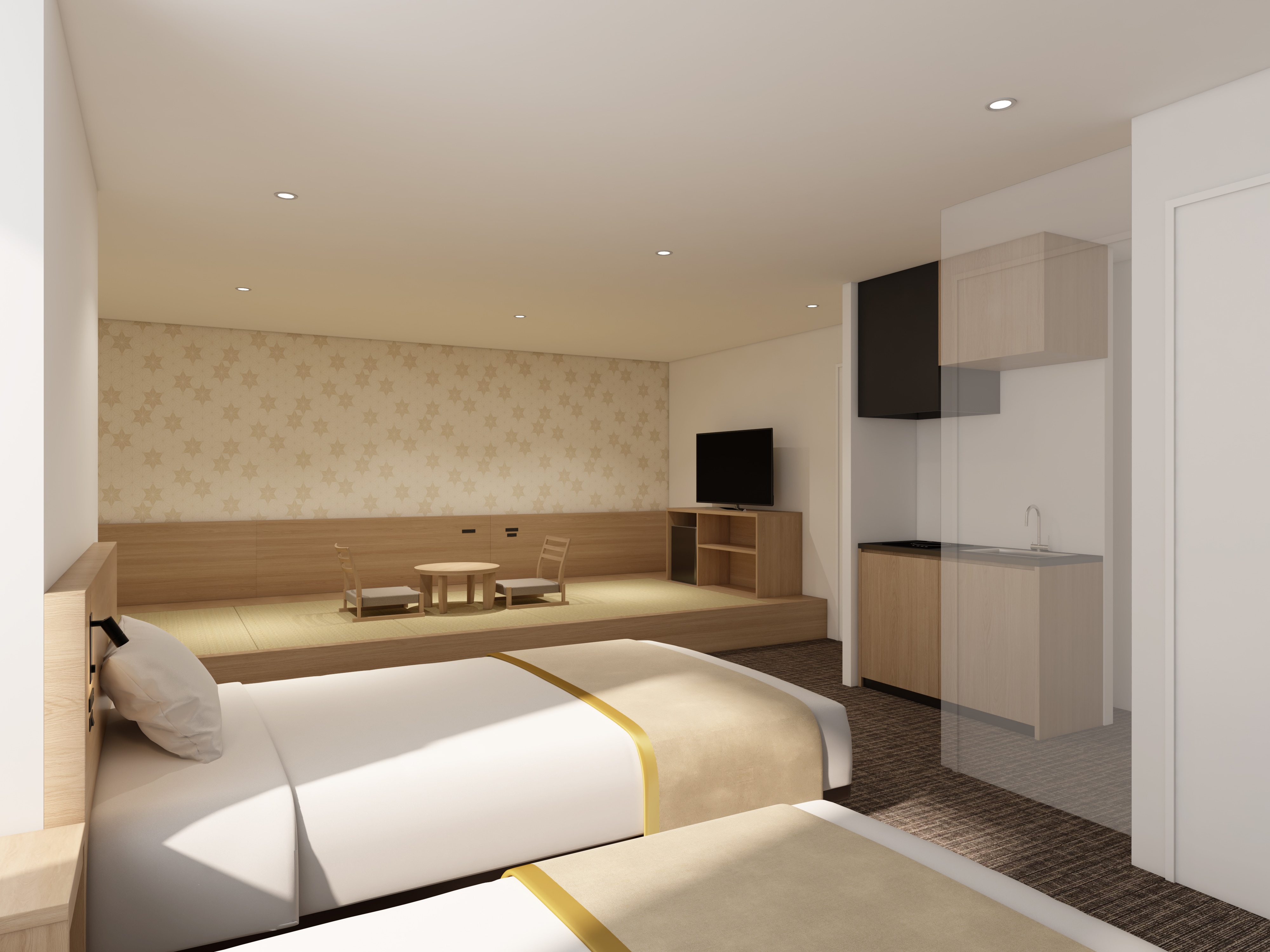 Japanese modern room (image)