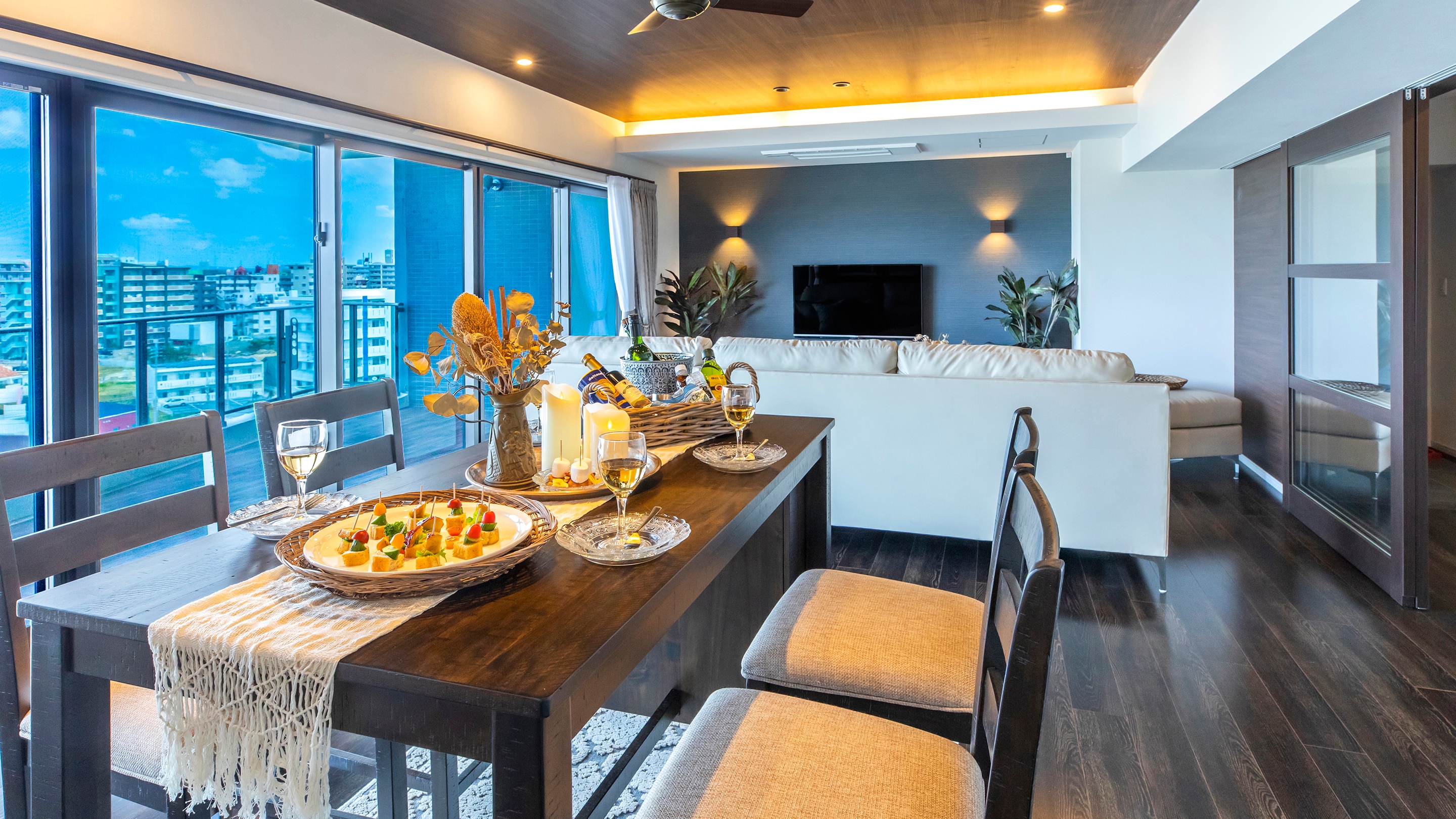 [8F] ห้องอาหาร - วิวจากชั้น 8 สวยมาก! ชั้นสูงเหมาะสำหรับเด็กๆ เช่นกัน