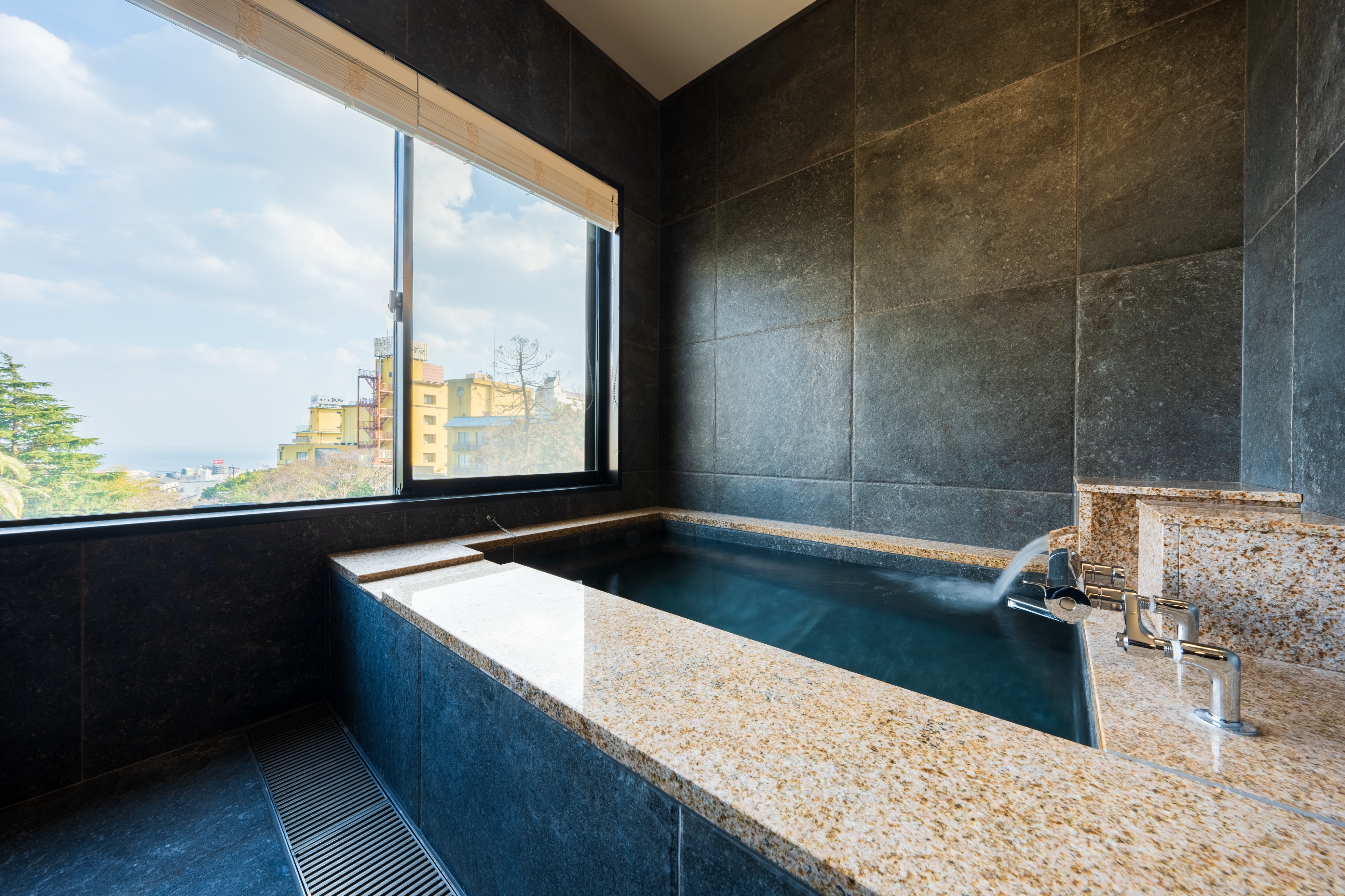 "Yuraku" Twin Room with Natural Hot Spring Bath