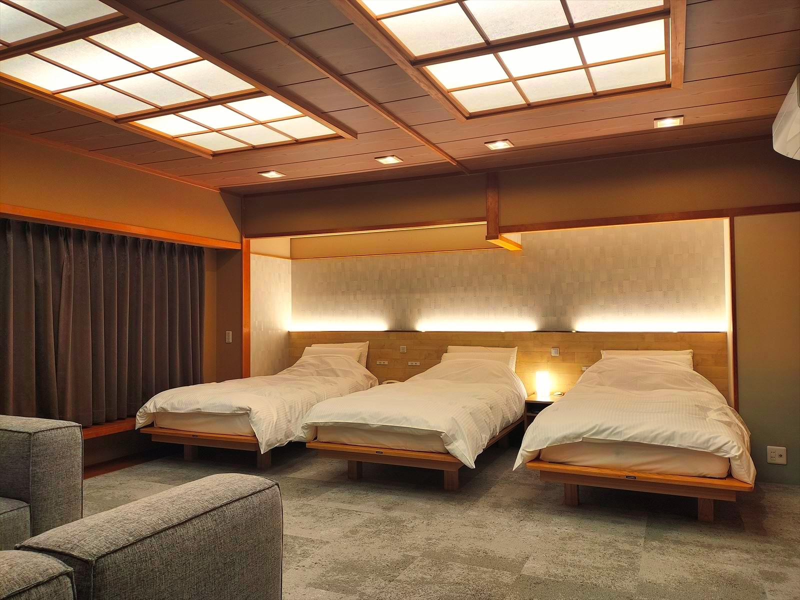 Modern Japanese Triple Room