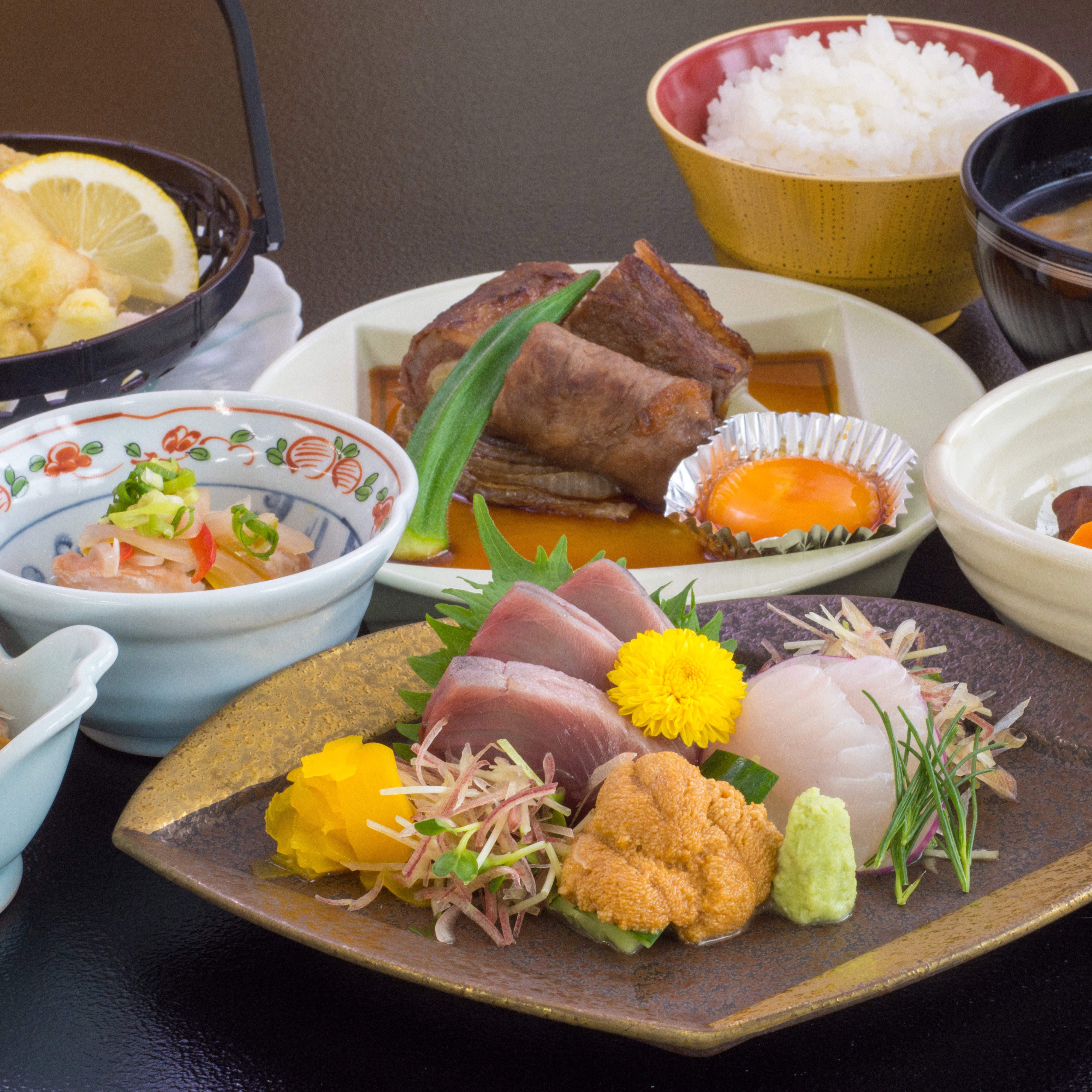 An example of a dinner meal
