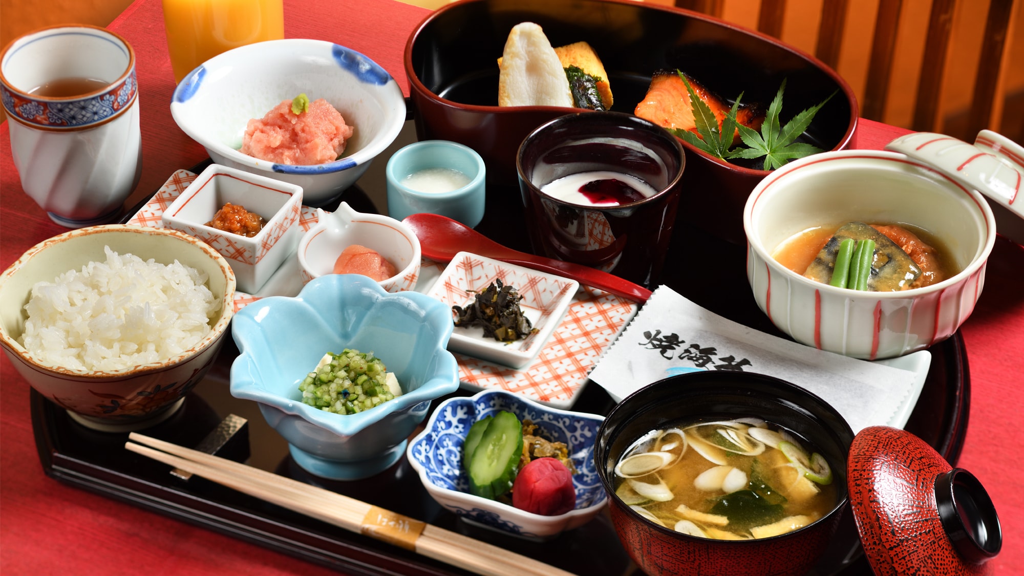 〇Breakfast (Japanese set meal)