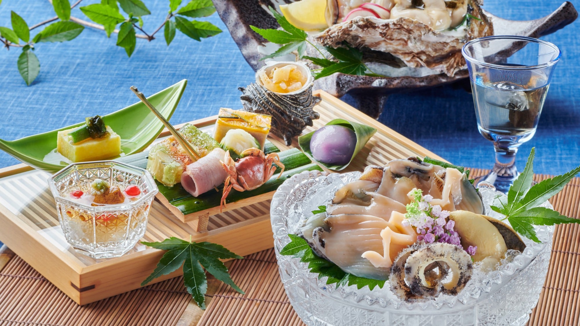 Dinner: Annex "Miyu" - Summer basic kaiseki
