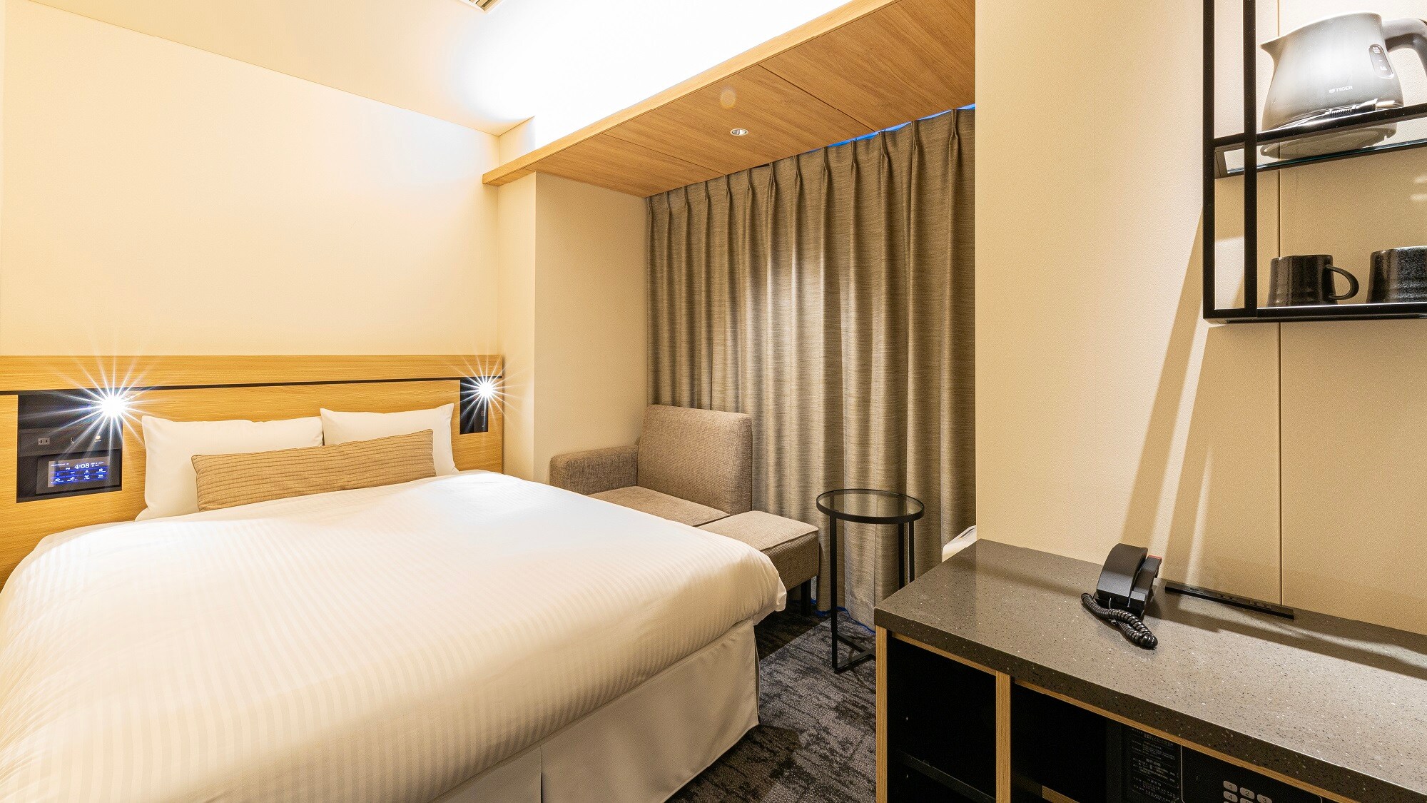 Non-smoking standard double room [17㎡]