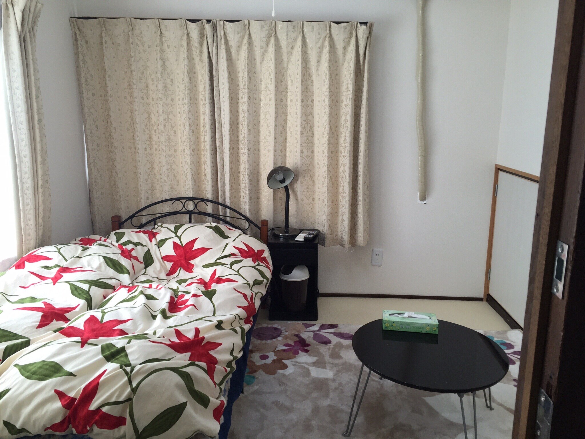 Room 201, 2nd floor corner room