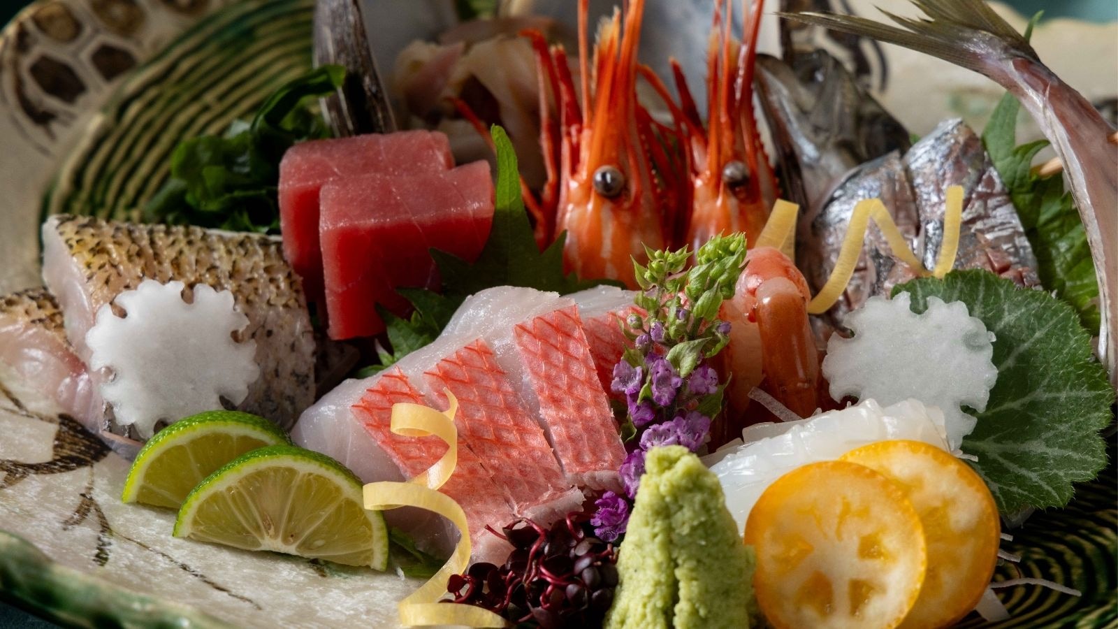 【食事｜一品料理】お刺身の盛合わせ