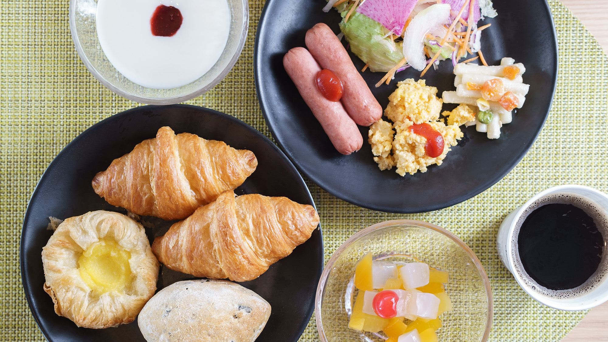 Hình ảnh sắp xếp bữa sáng lành mạnh
