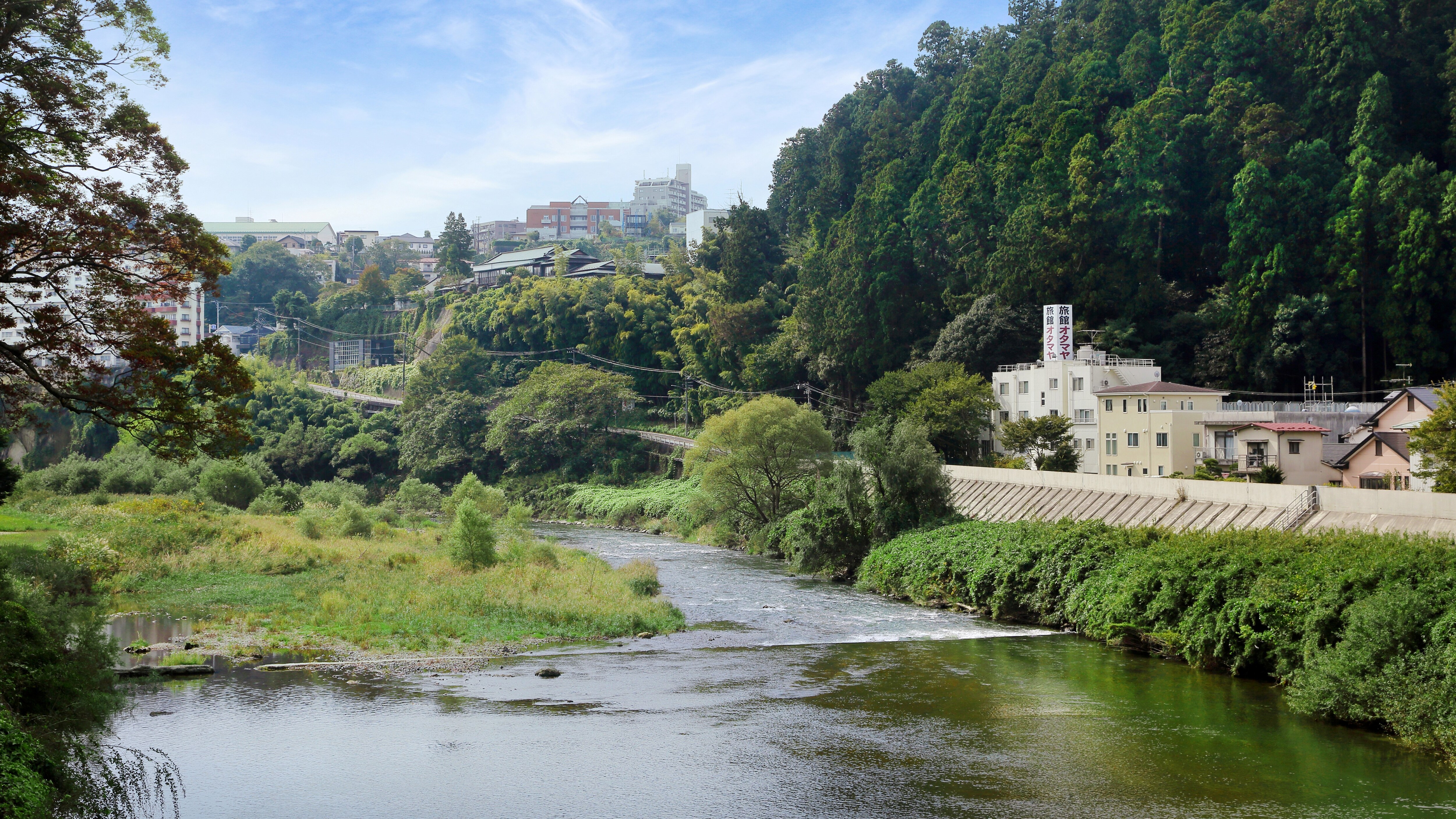 Hirose River spreading below