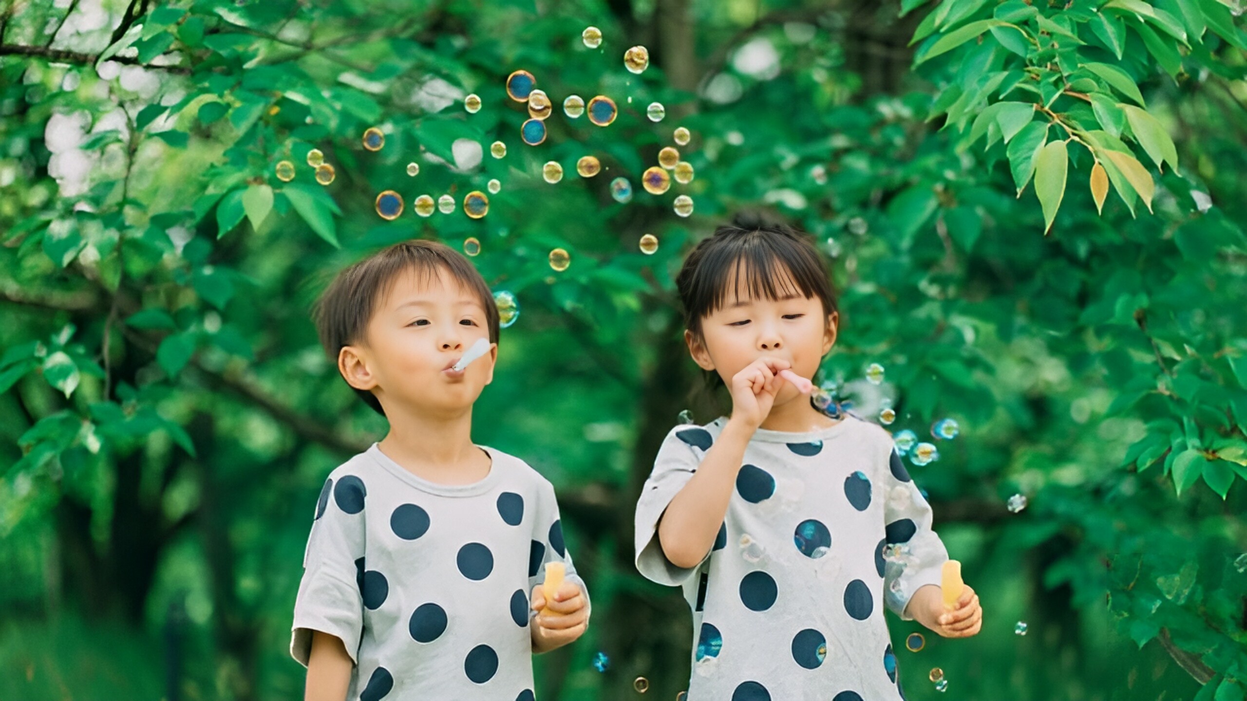 [Summer Vacation Limited Offer] Free bubble blower for children under elementary school age!