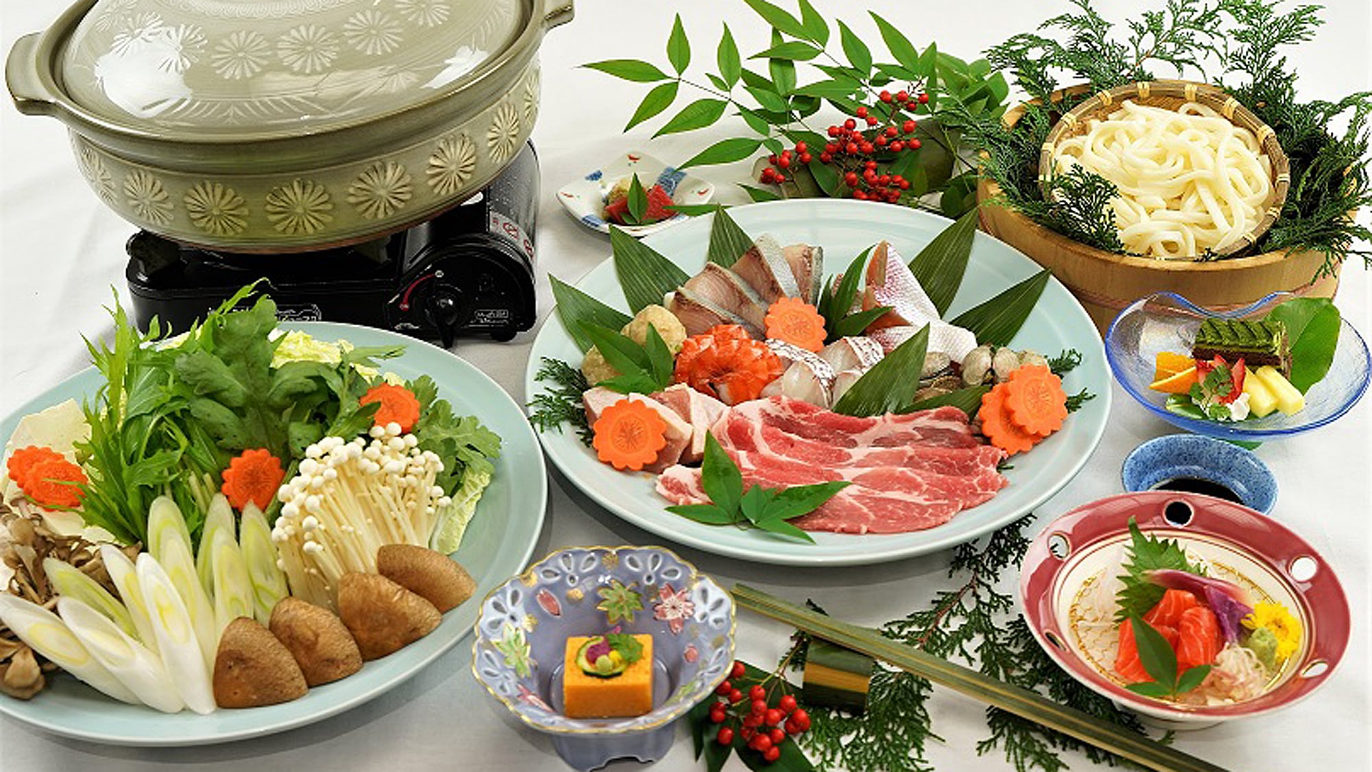 A pot full of mountain delicacies