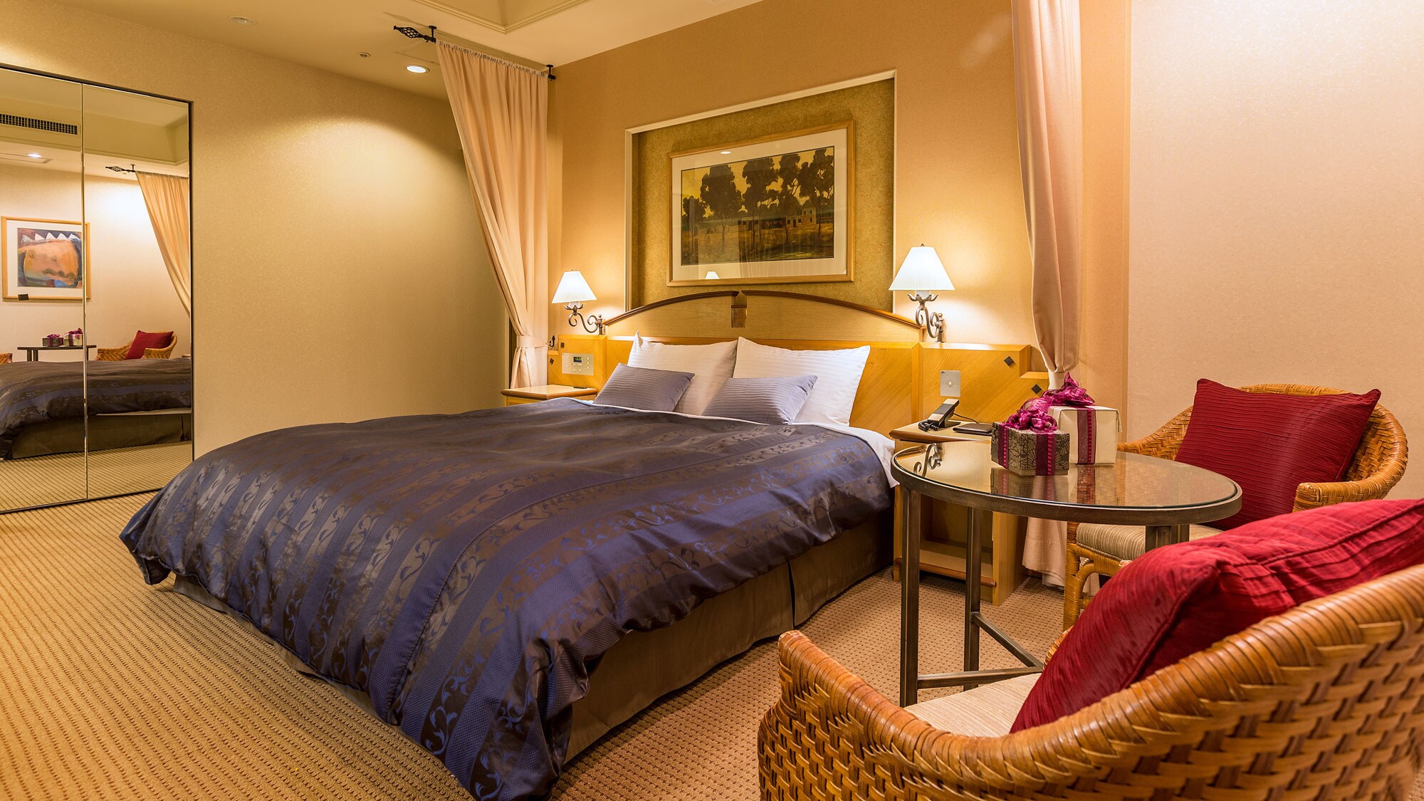 [DX Double Room] Posisi furnitur dan jenis tempat tidur mungkin berbeda tergantung ruangan.